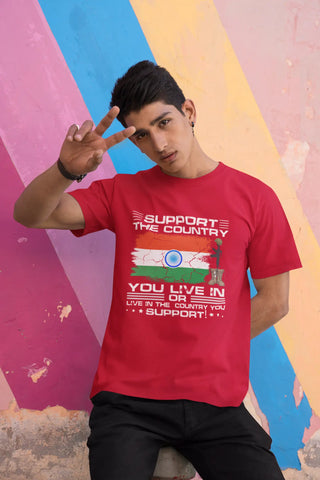 Support The Country You Live In T-Shirt