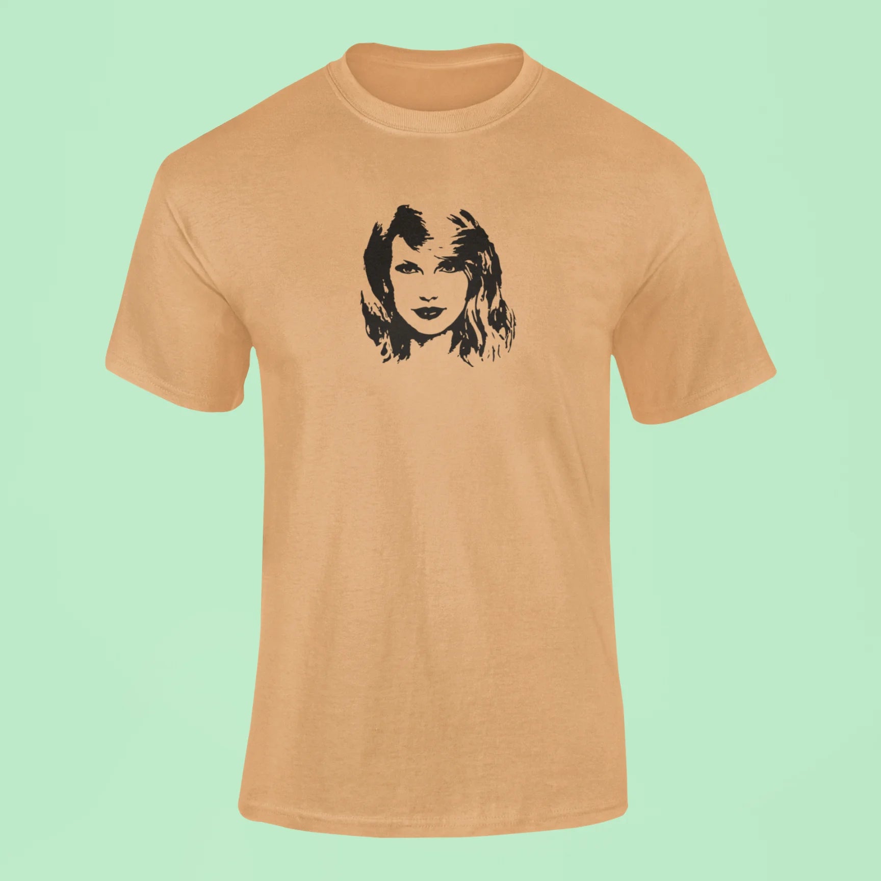 taylor swift сontour t shirt 2 mustard yellow