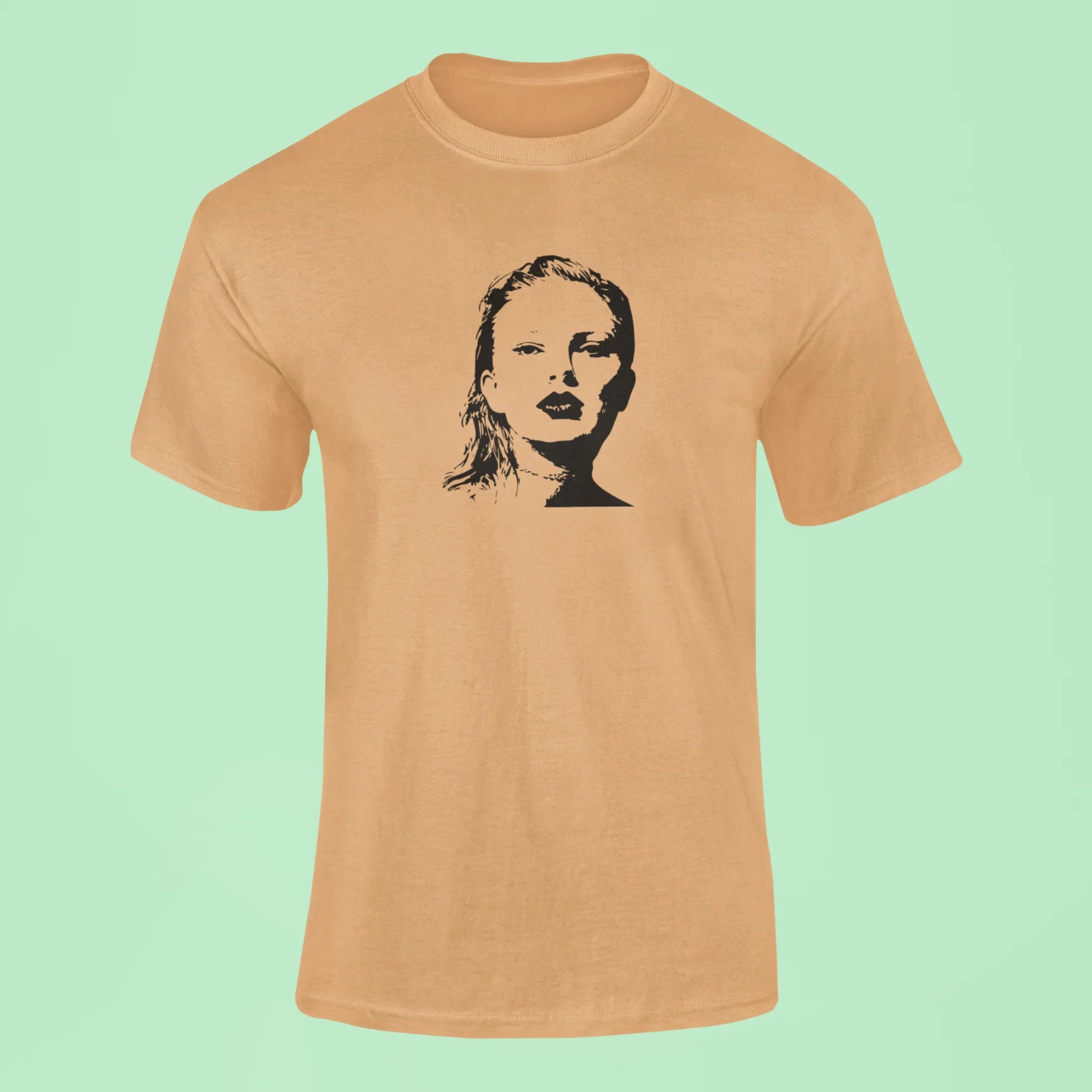 taylor swift сontour t shirt 3 mustard yellow