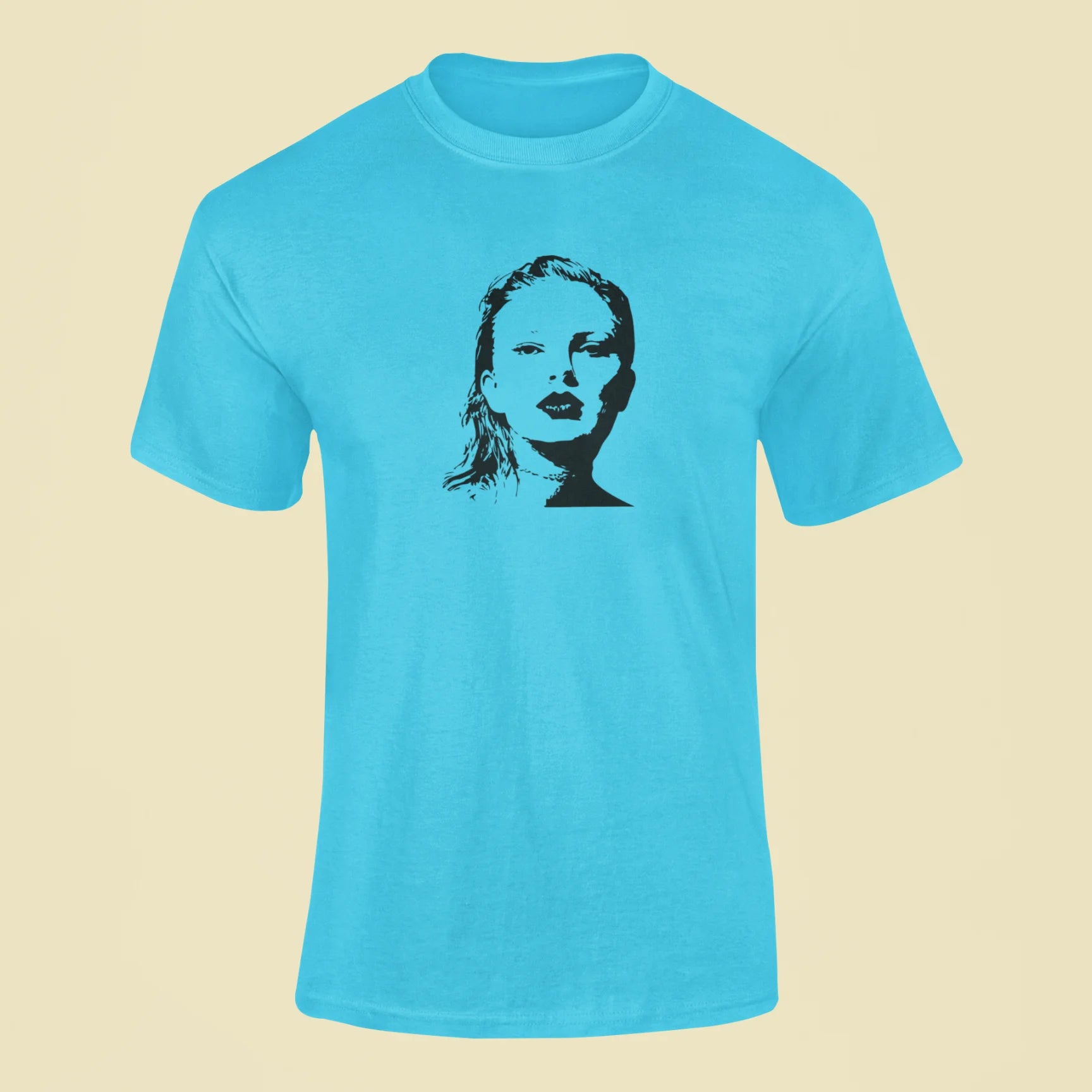 taylor swift сontour t shirt 3 sky blue