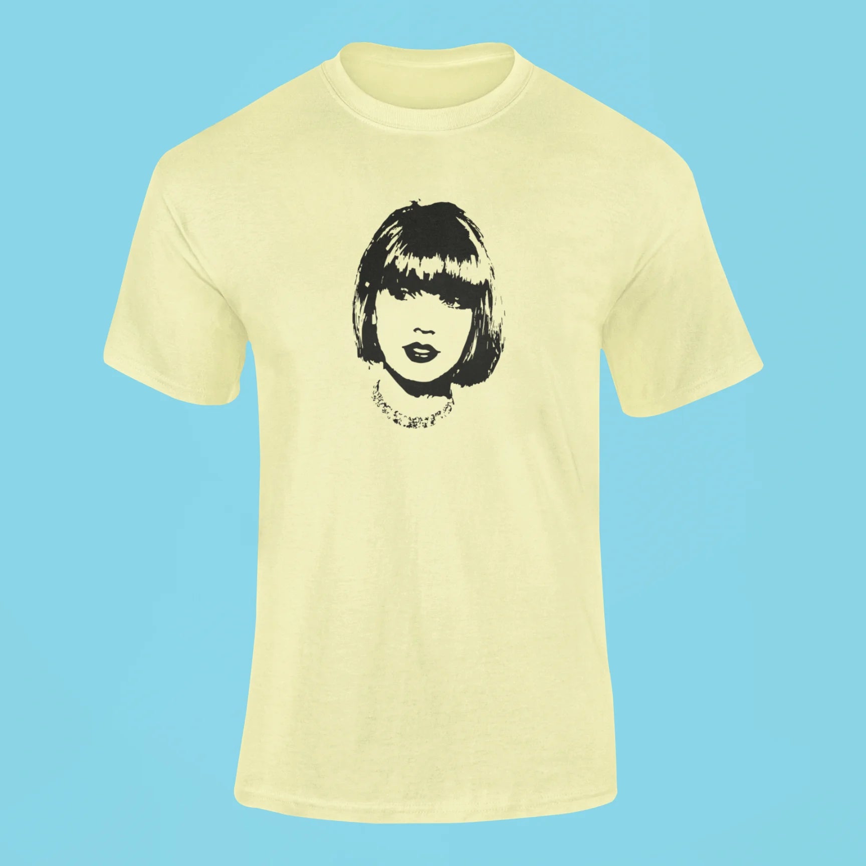 taylor swift сontour t shirt butter yellow