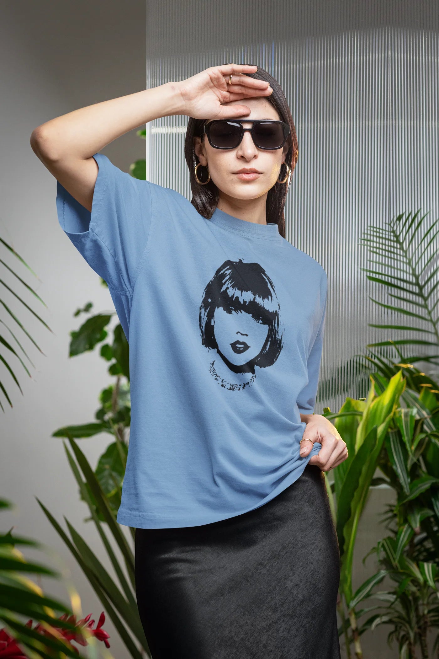 Taylor Swift Contour oversized T-shirt