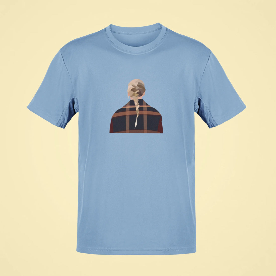 taylor swift back oversized t shirt baby blue