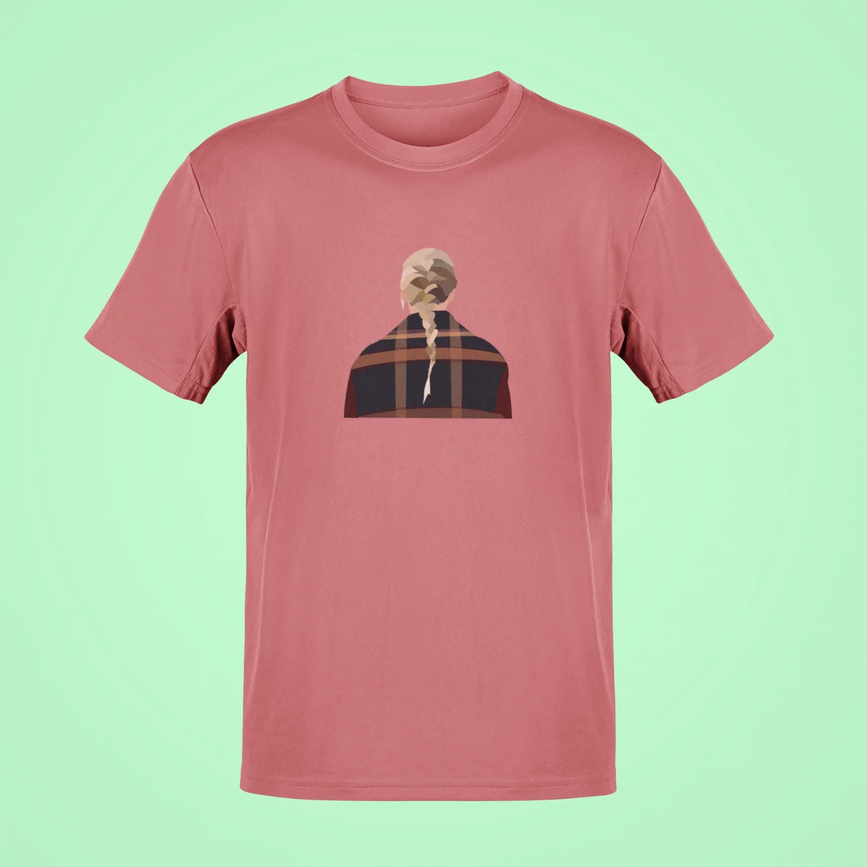 taylor swift back oversized t shirt rose