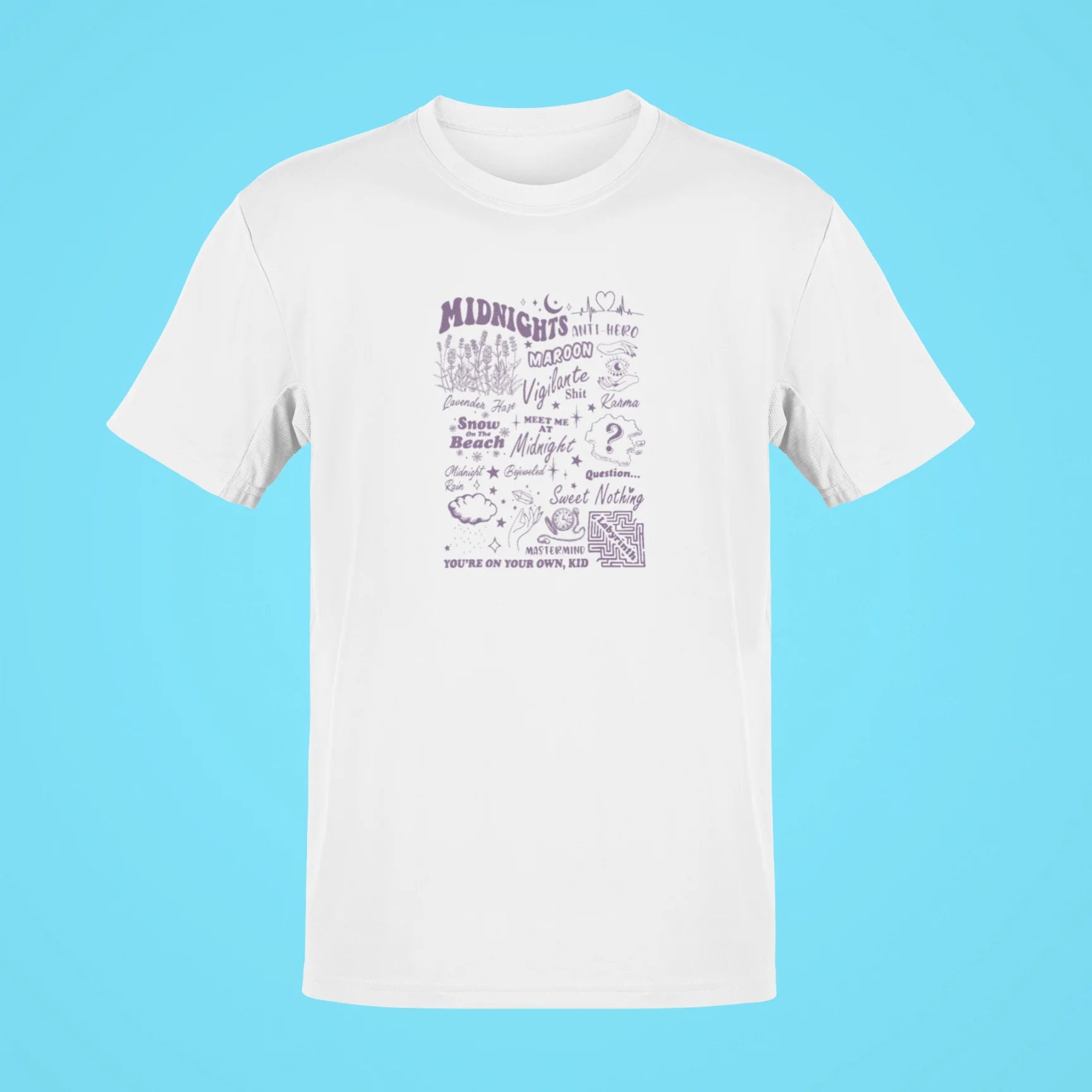 taylor swift collage oversized t shirt white