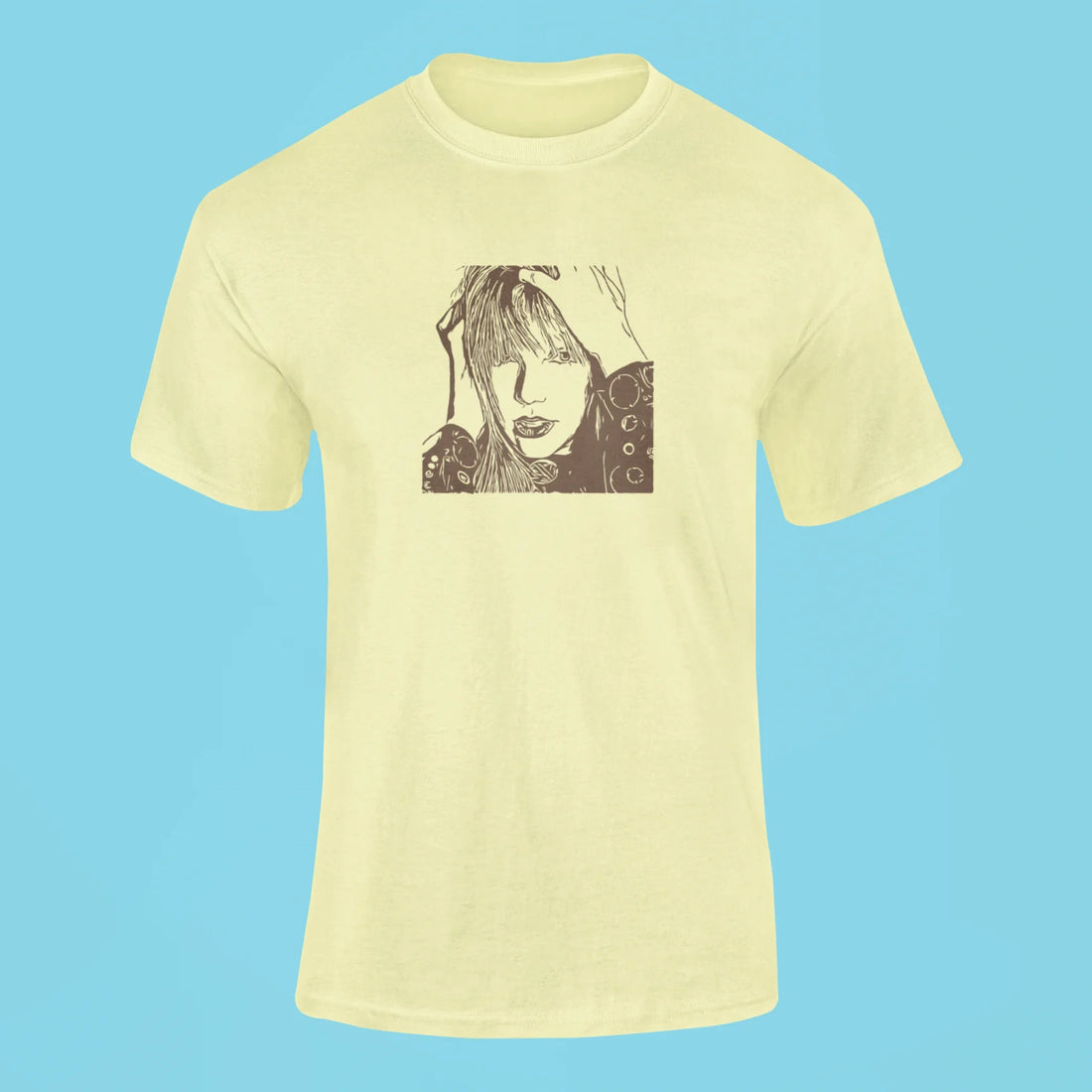 taylor swift elle cover t shirt butter yellow