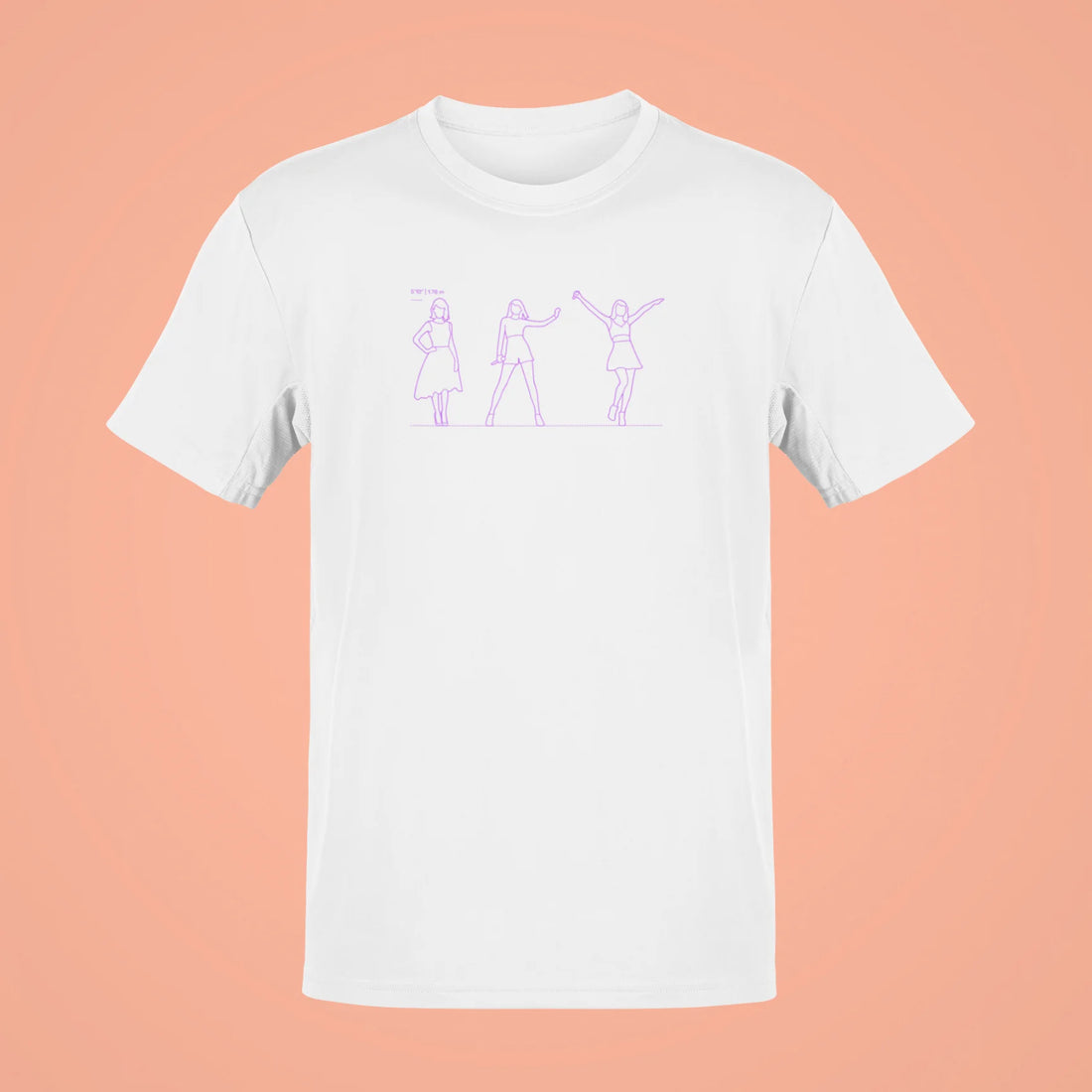 taylor swift height oversized t shirt white