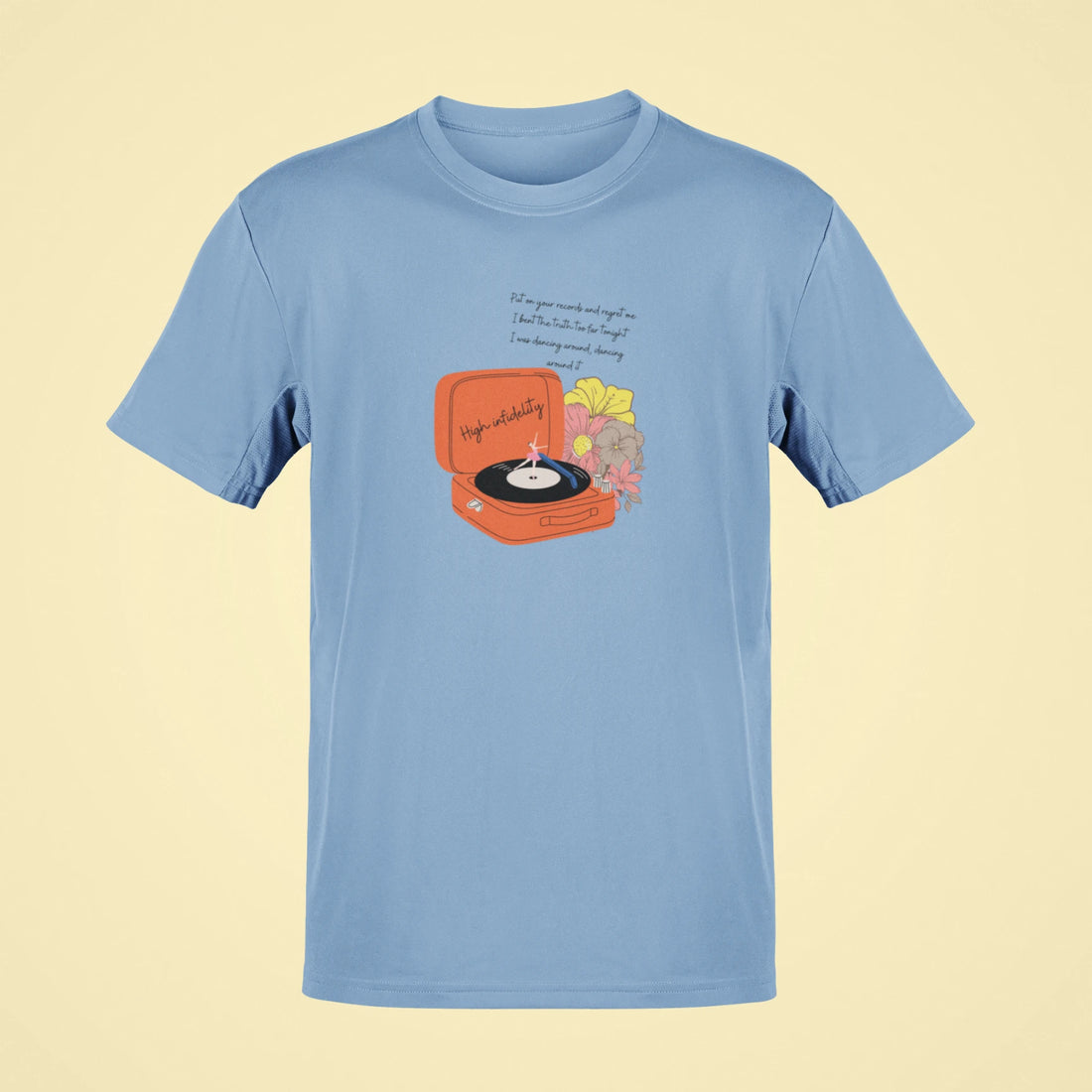 taylor swift high infidelity oversized t shirt white