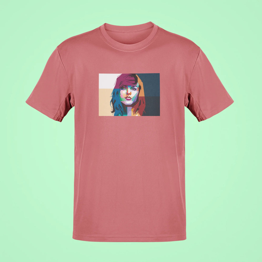 taylor swift mosaic oversized t shirt white
