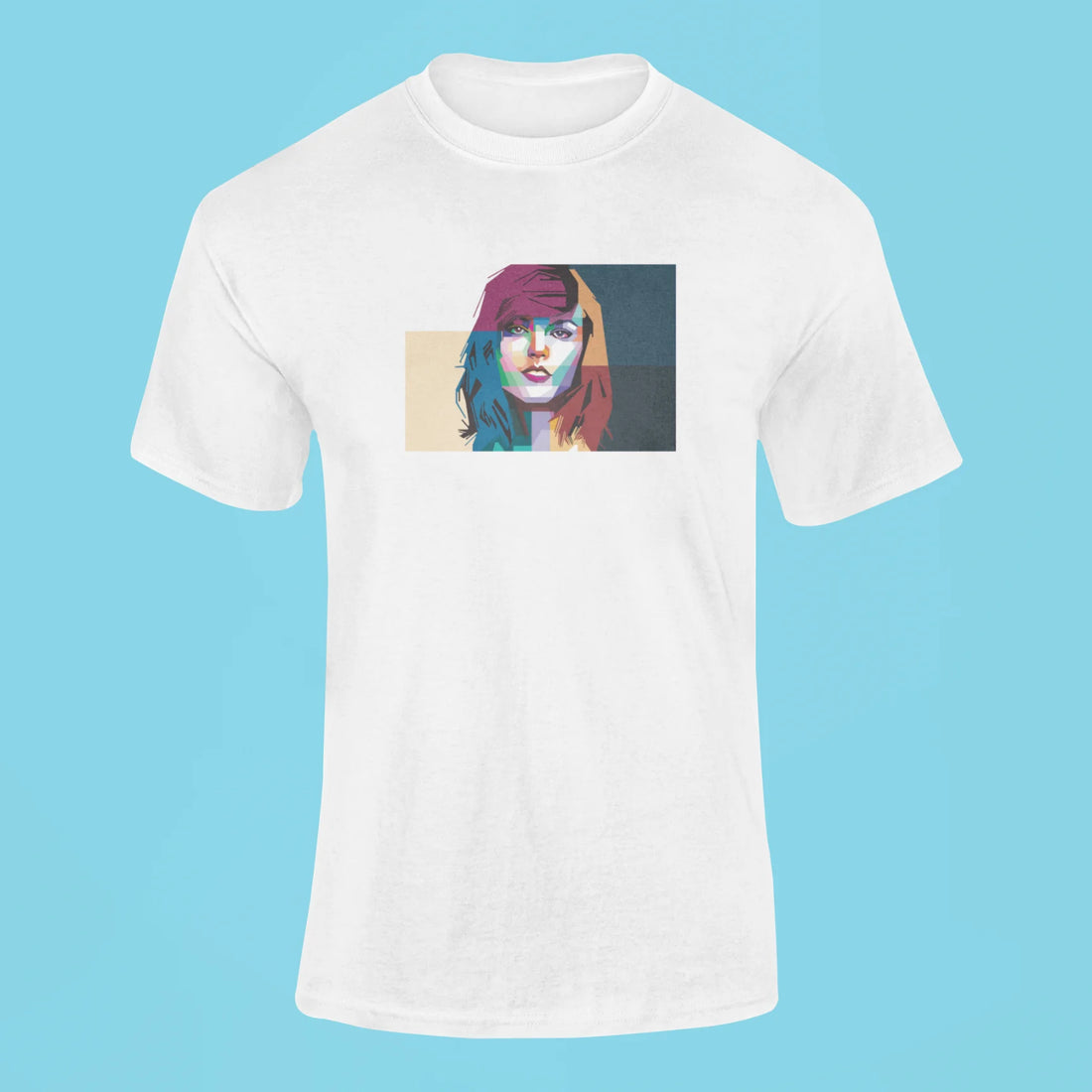 taylor swift mosaic t shirt pink