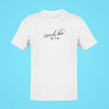 taylor swift speak now oversized t shirt white