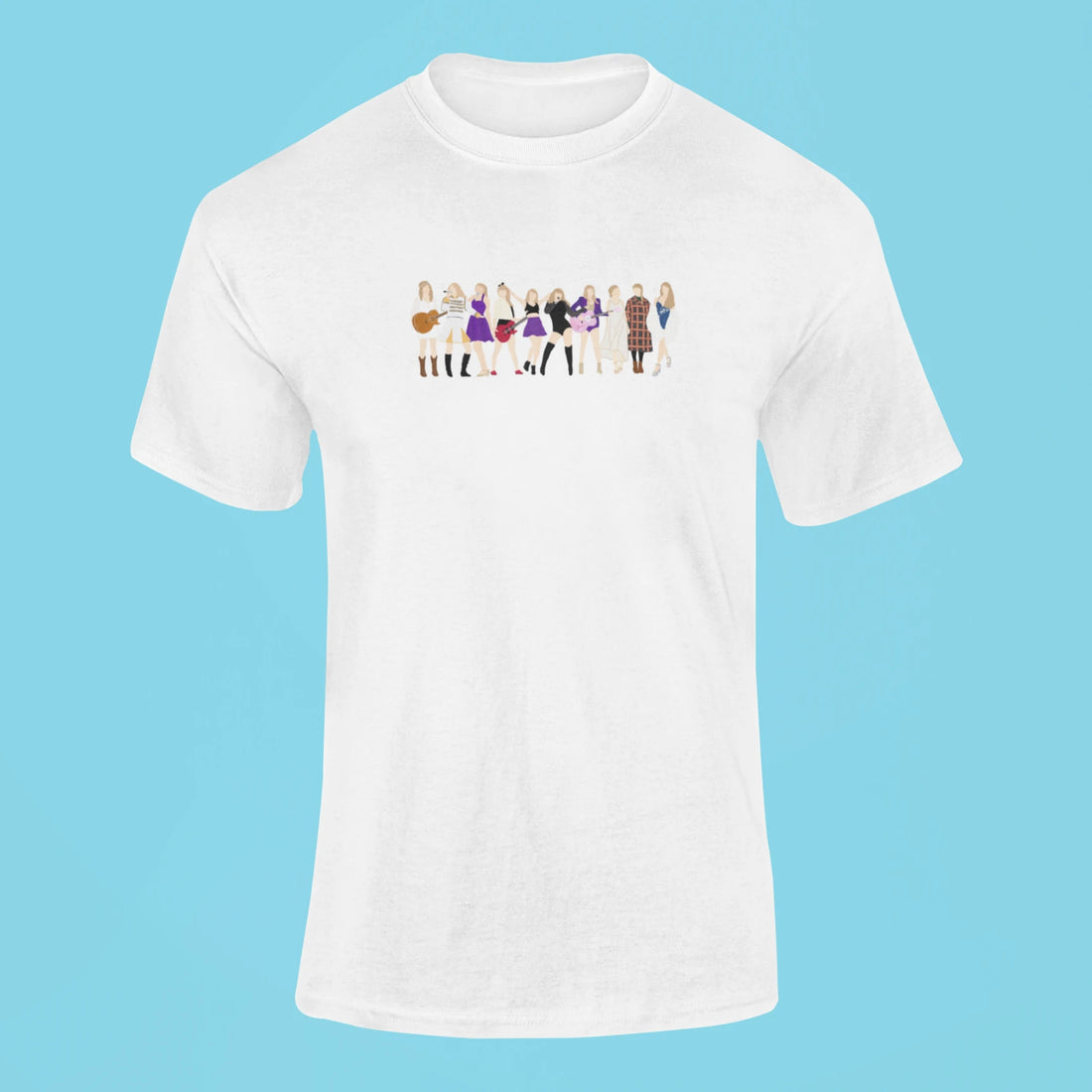 taylor swift tour eras t shirt navy blue