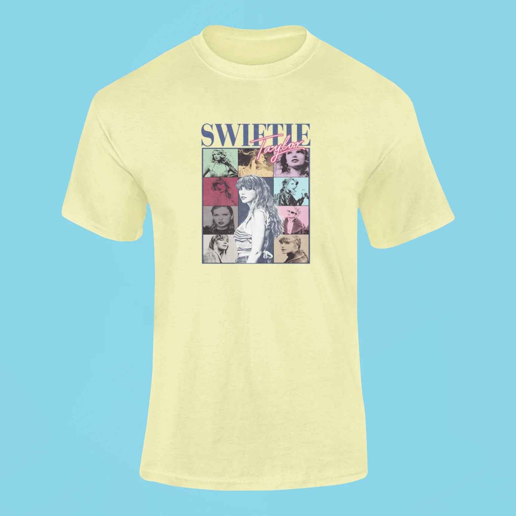 taylor swiftie t shirt butter yellow