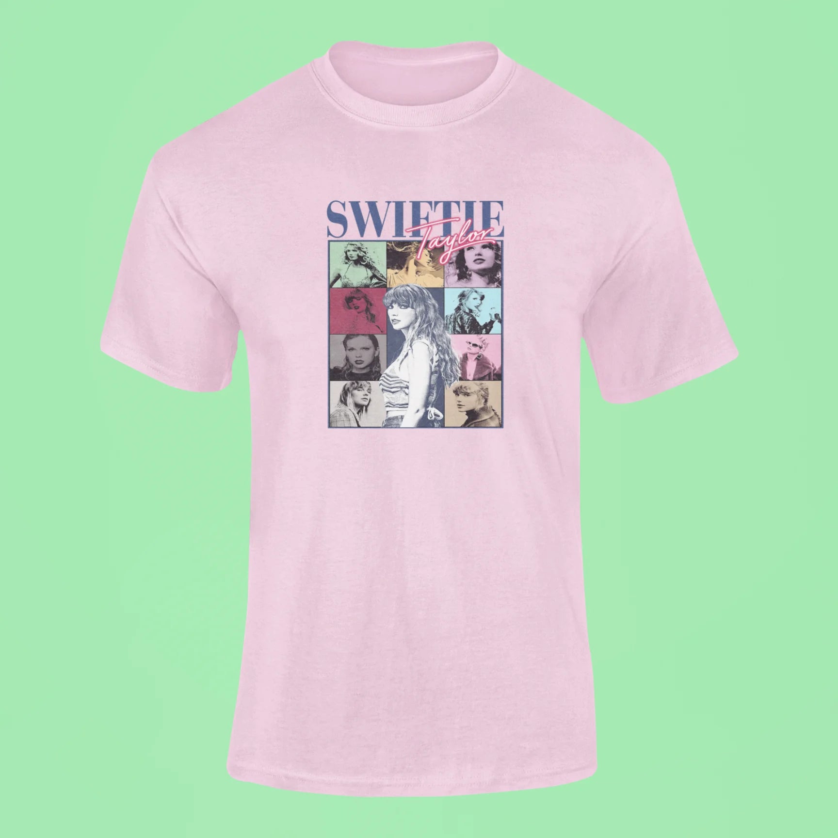 taylor swiftie t shirt pink