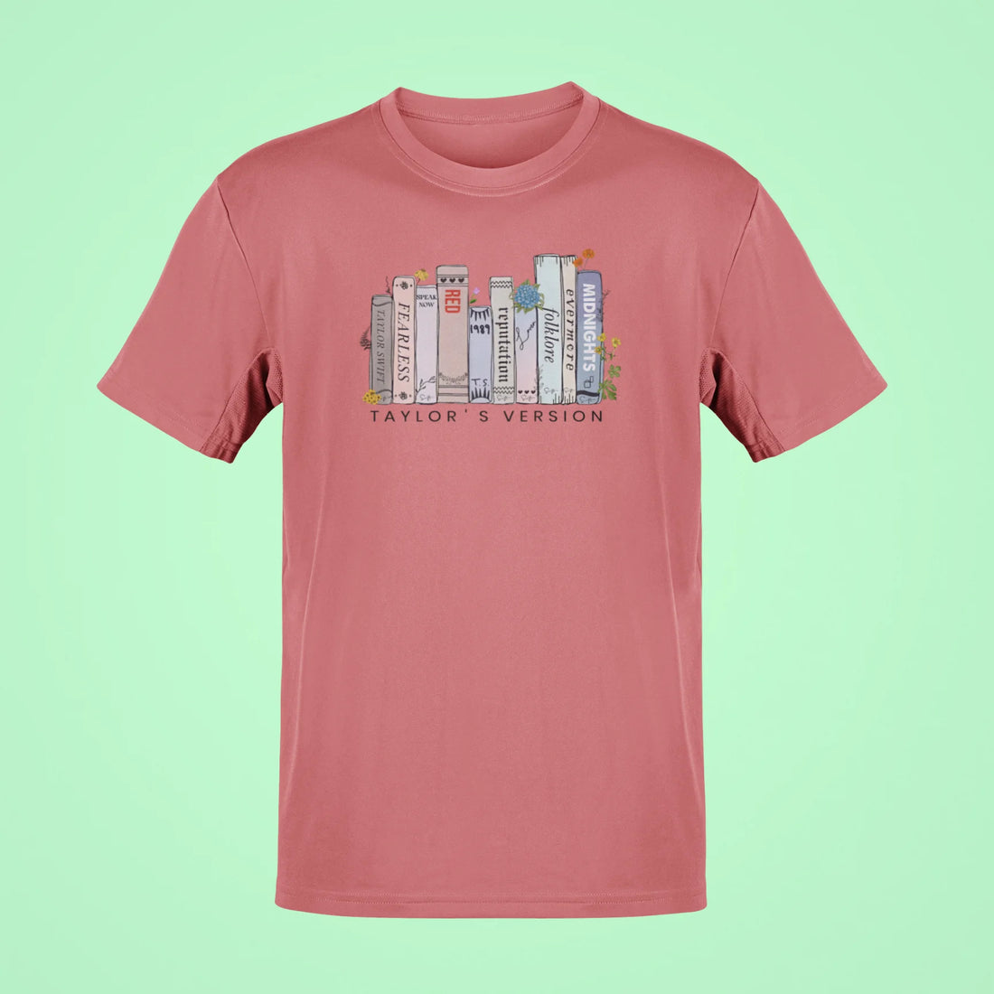 taylor swifts albums as books oversized t shirt 2 white
