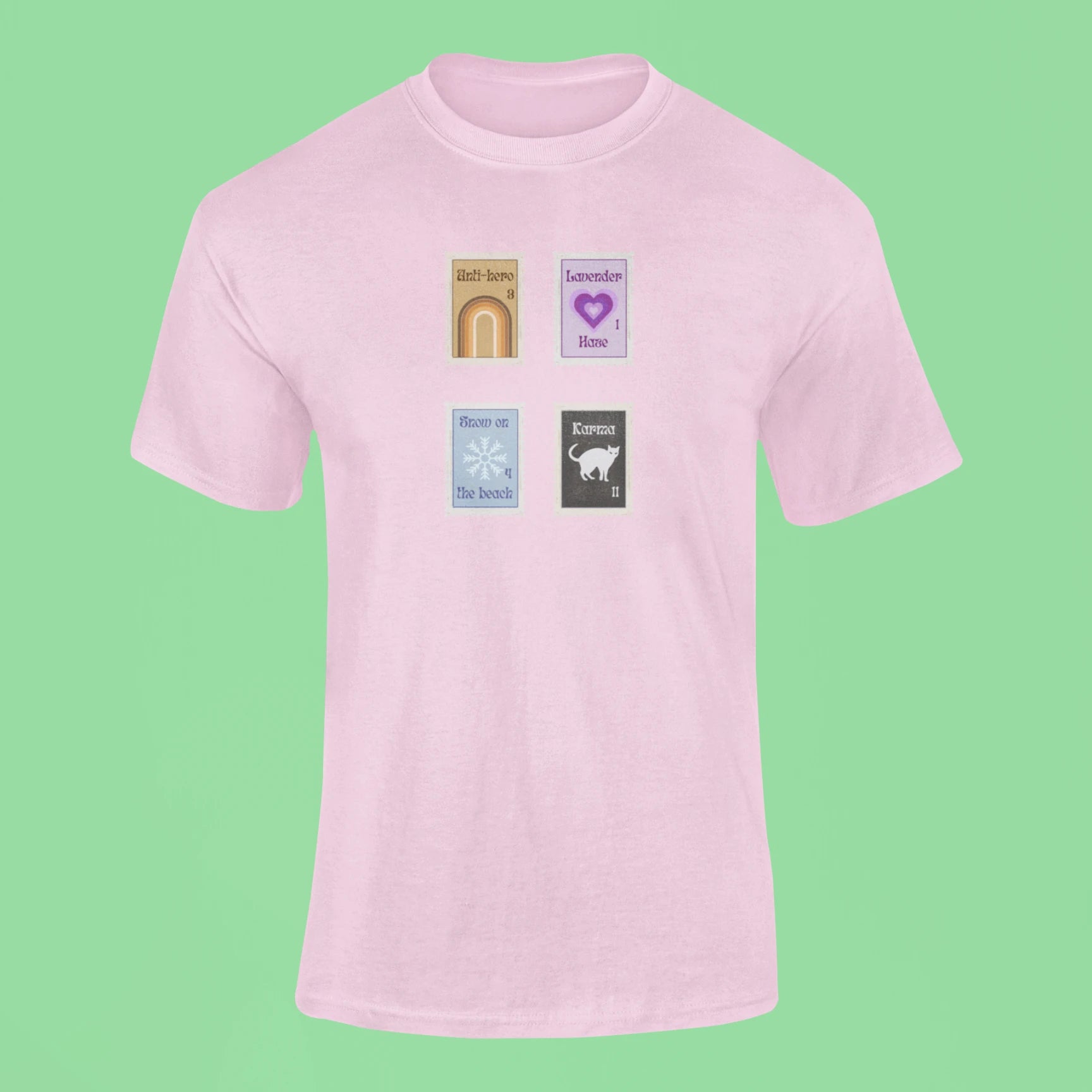 taylor swifts stamp t shirt pink