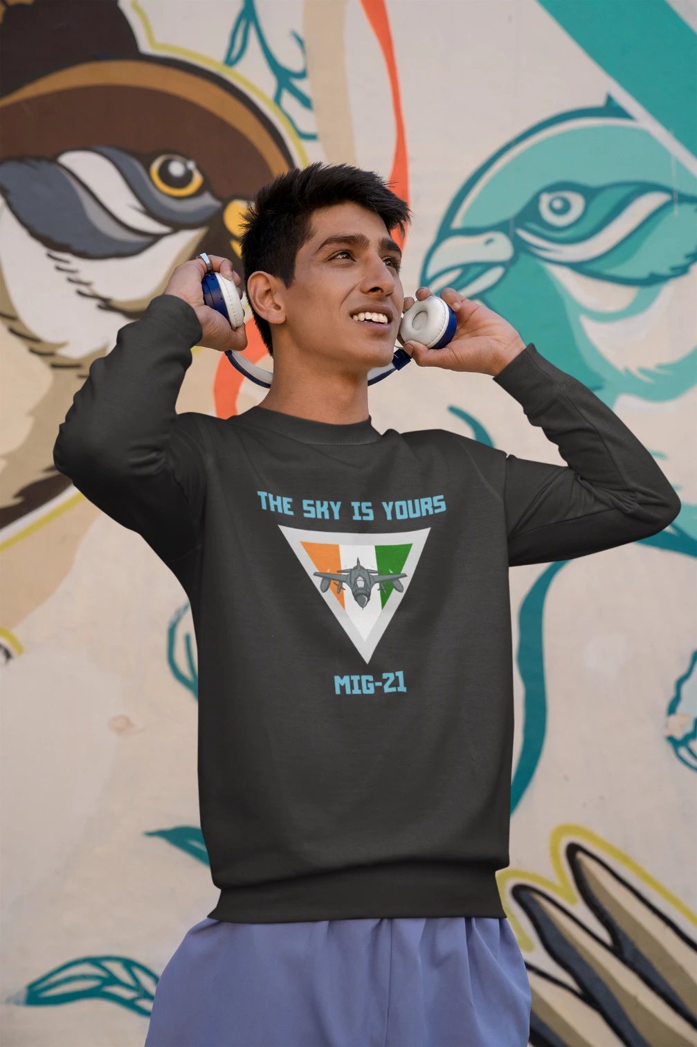 The sky is yours MiG-21 Unisex Sweatshirt