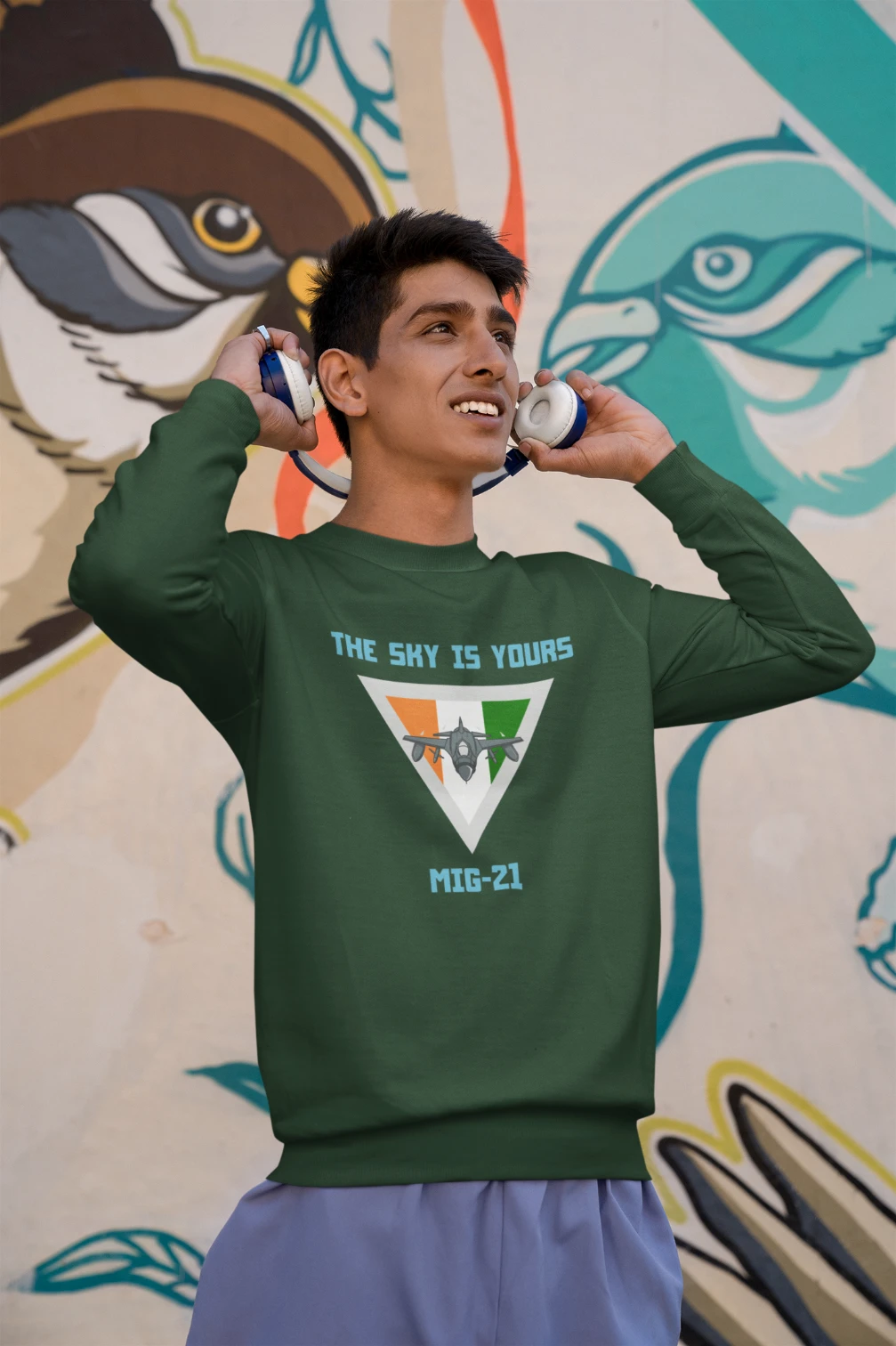 The sky is yours MiG-21 Unisex Sweatshirt