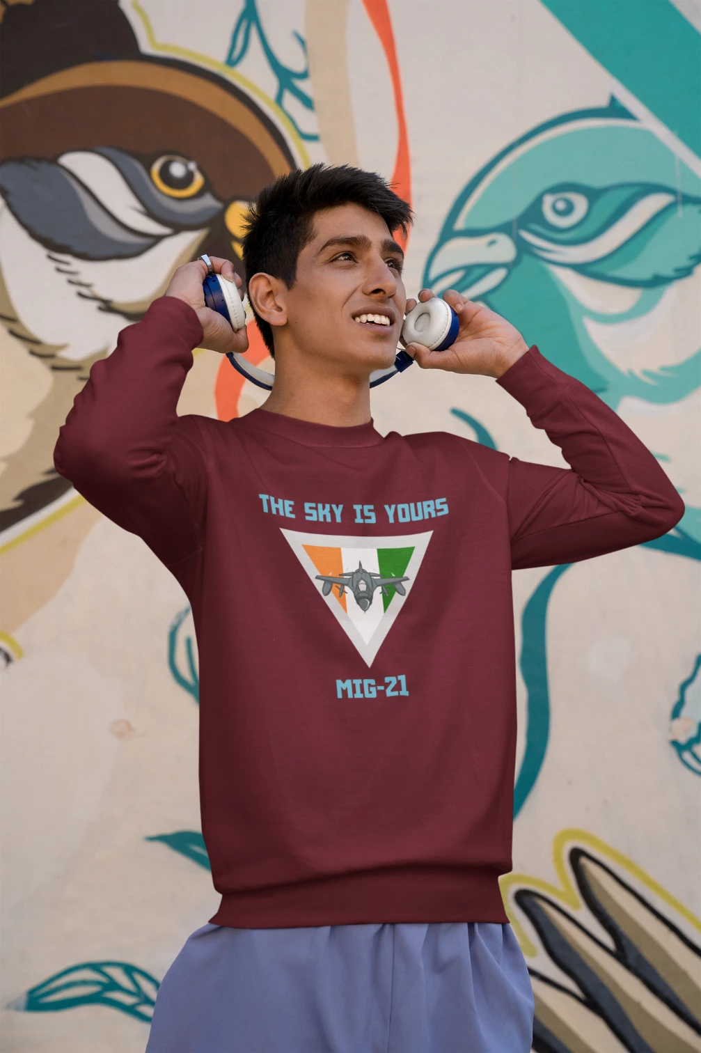 The sky is yours MiG-21 Unisex Sweatshirt