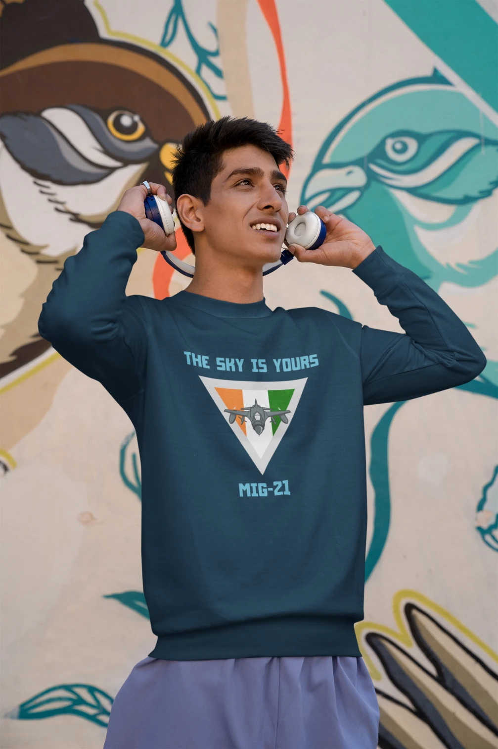 The sky is yours MiG-21 Unisex Sweatshirt