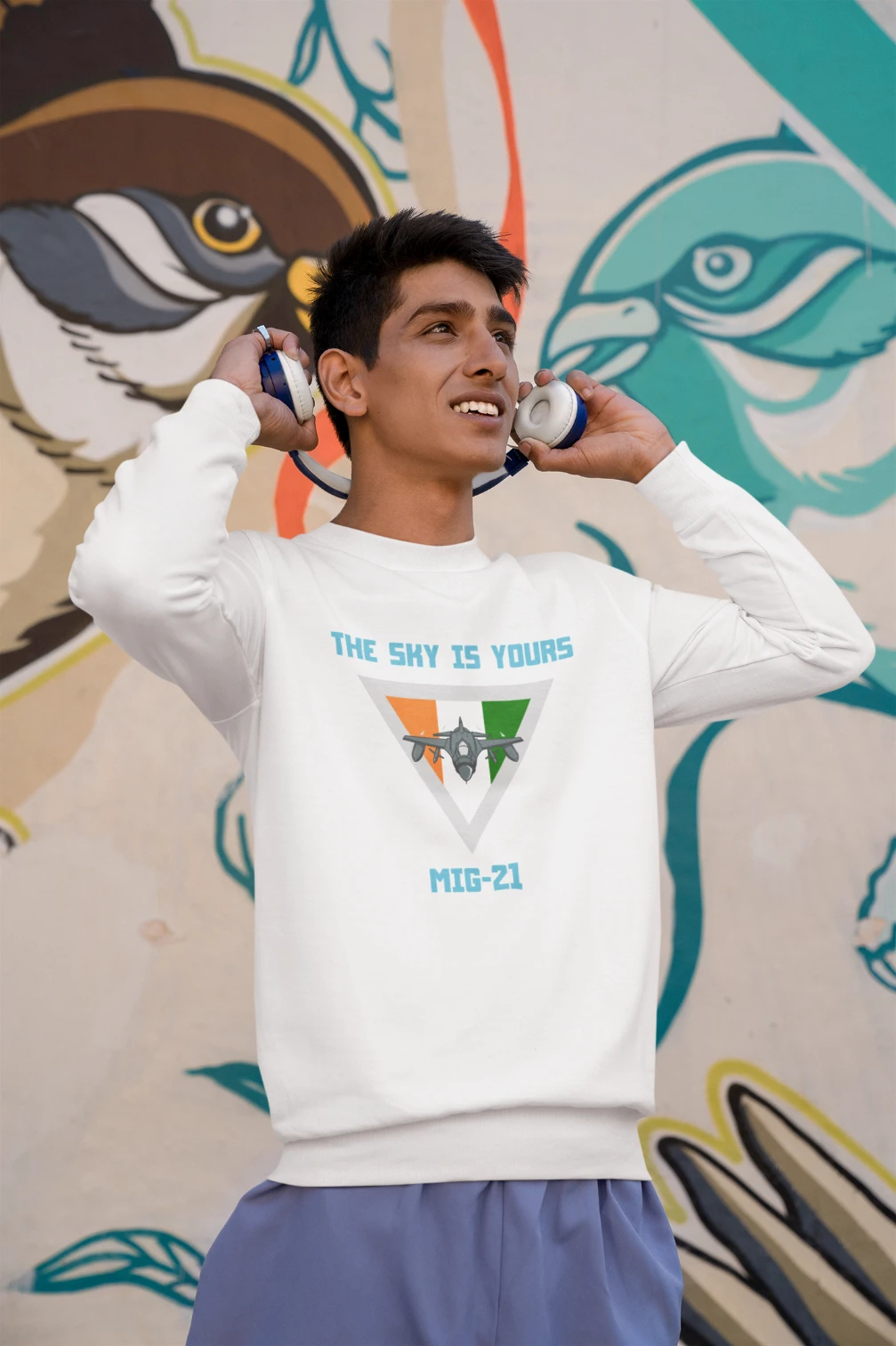The sky is yours MiG-21 Unisex Sweatshirt