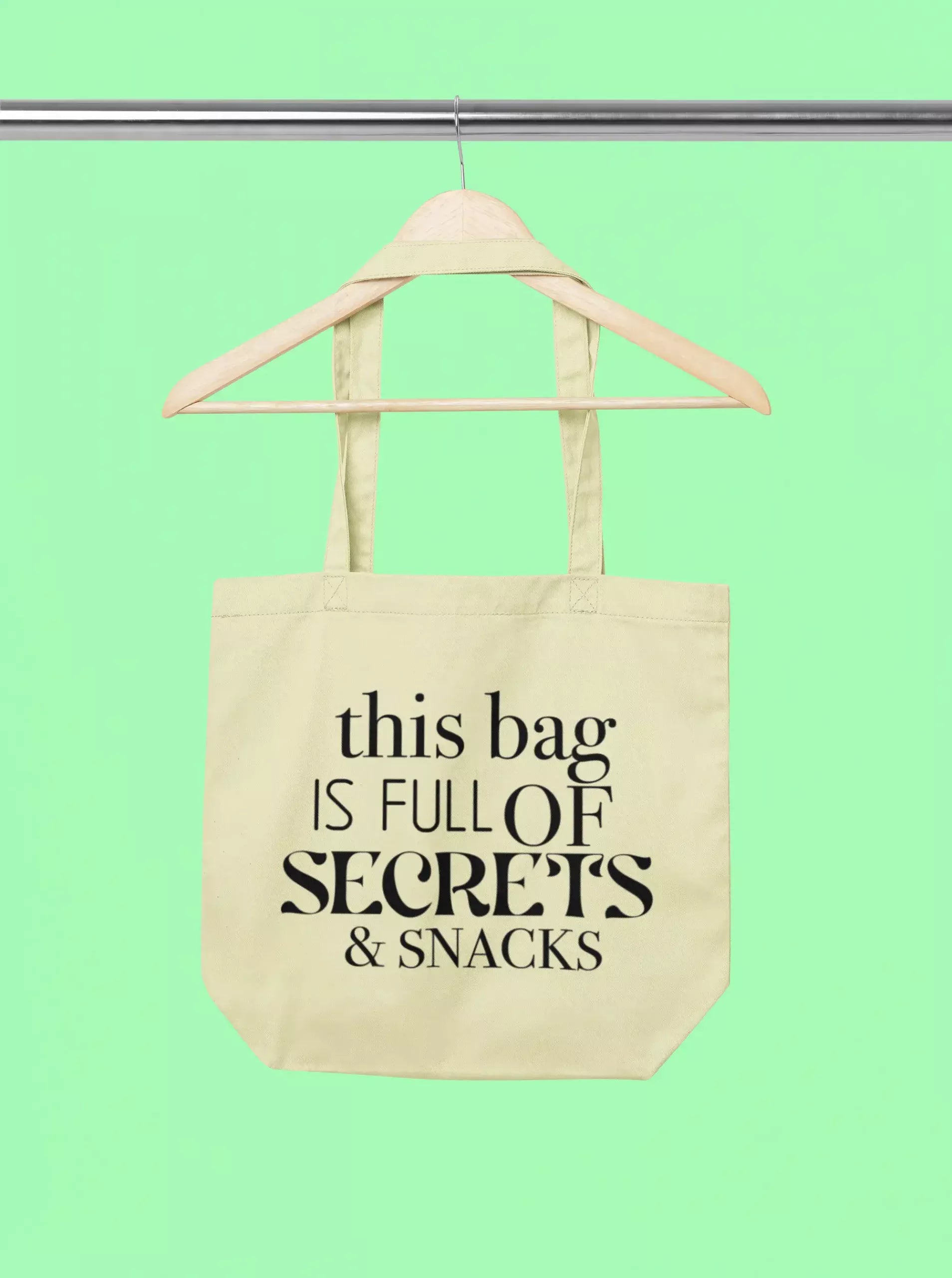 this bag is full of secrets and snacks scaled
