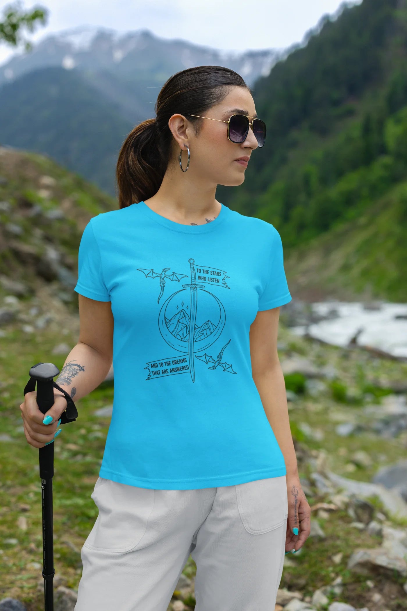 To the stars who listen and to the dreams that are answered T-Shirt