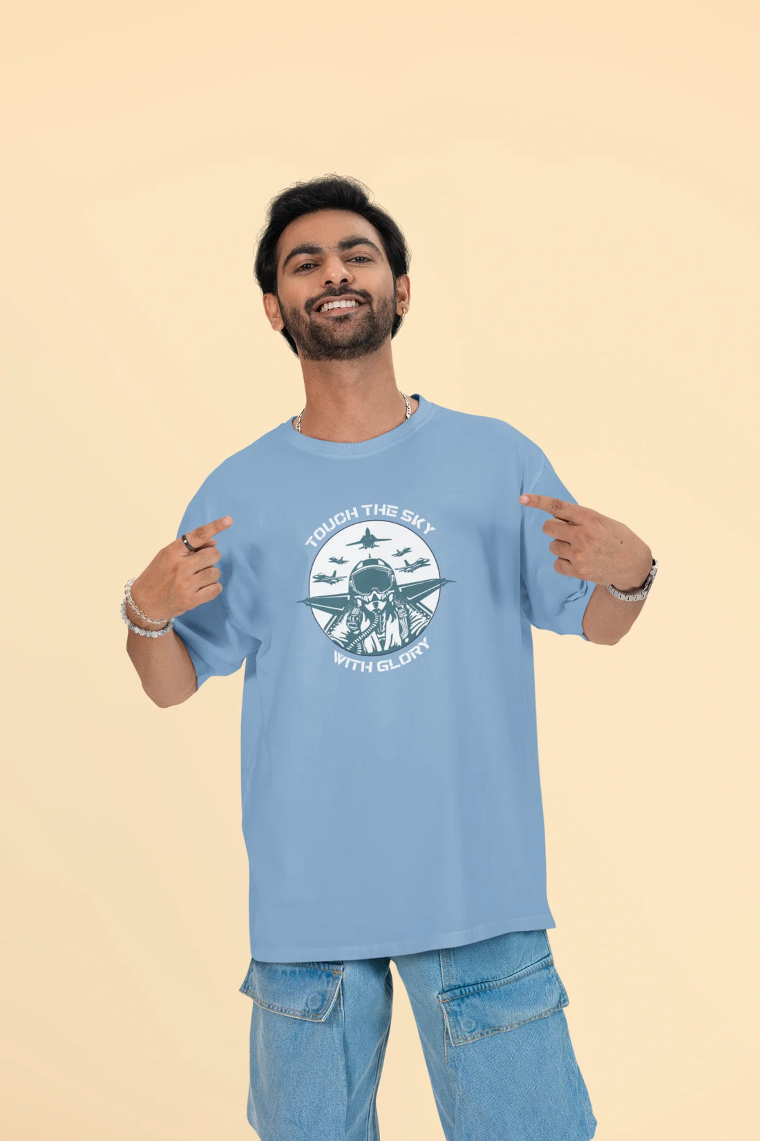 Touch the sky with glory T-Shirt Oversized T-Shirt