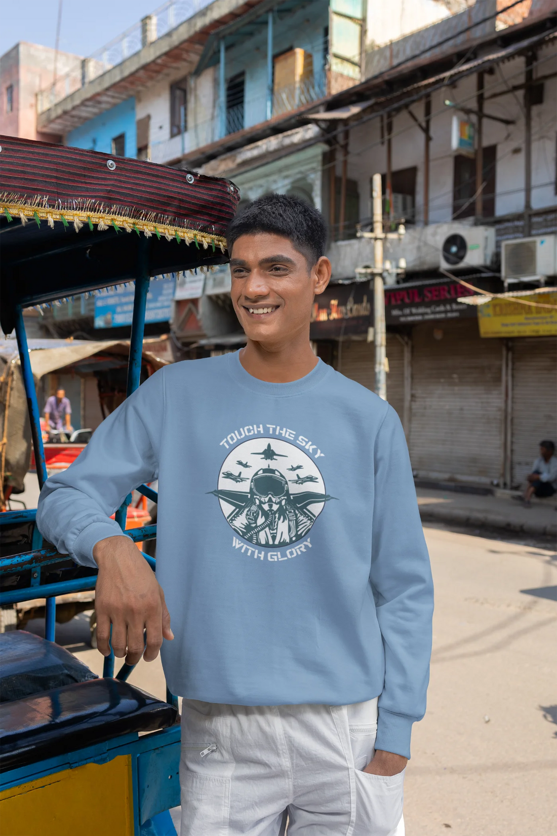 Touch the sky with glory Unisex Sweatshirt
