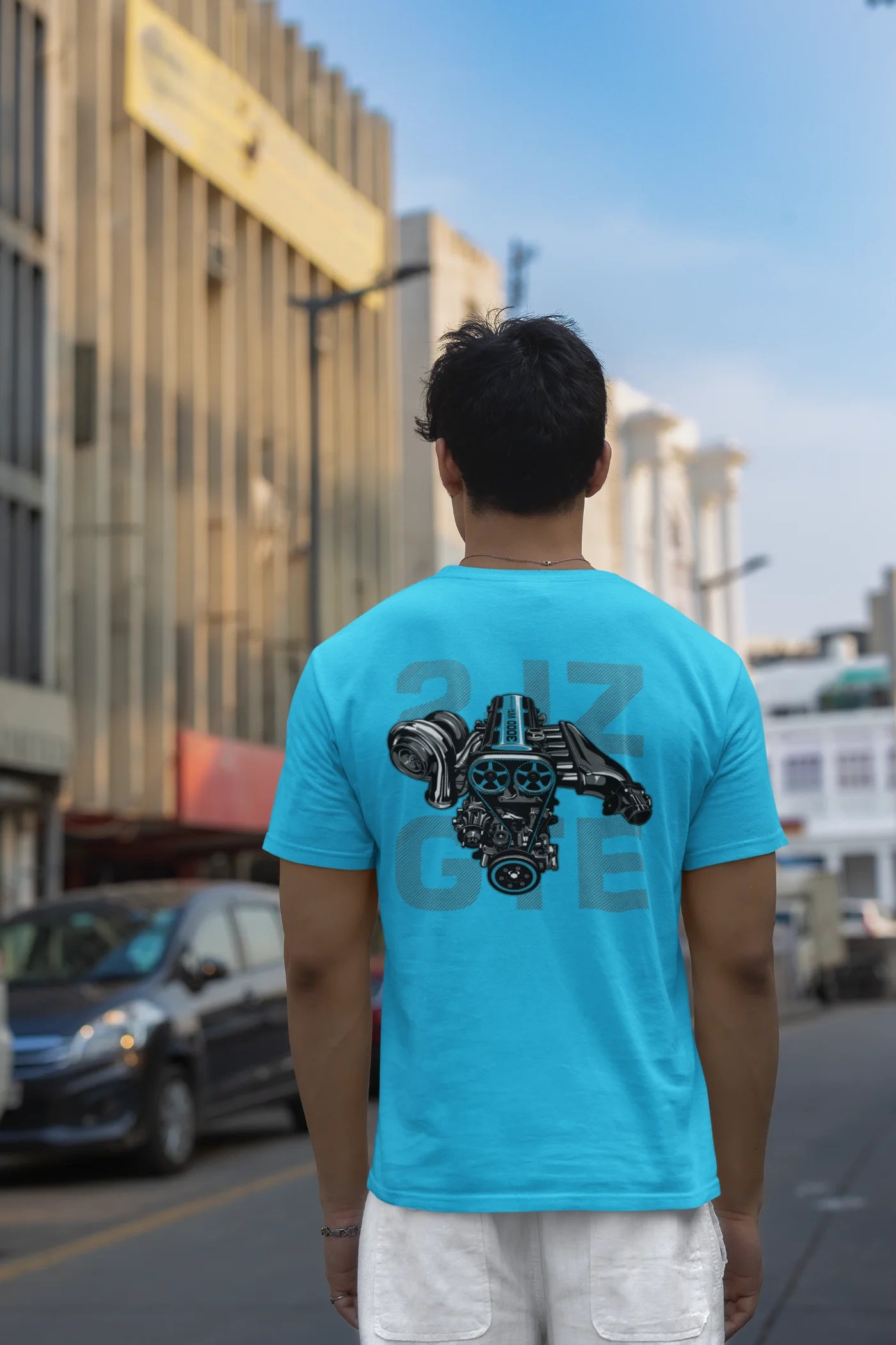 Toyota Supra 2JZ-GTE Engine T-Shirt