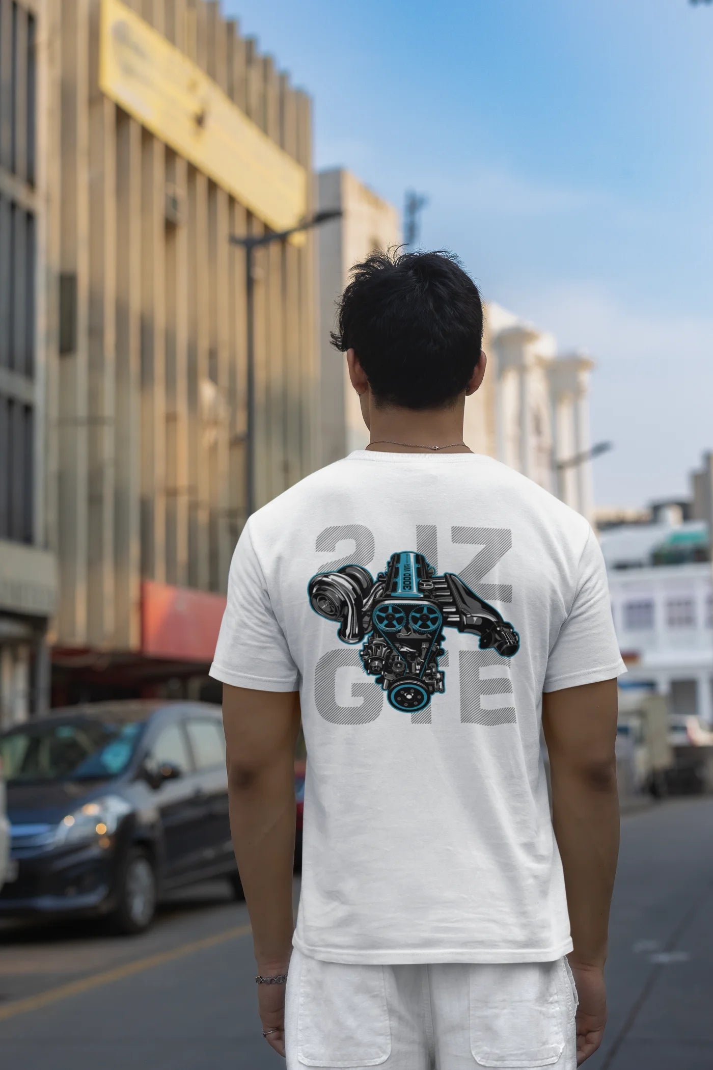 Toyota Supra 2JZ-GTE Engine T-Shirt