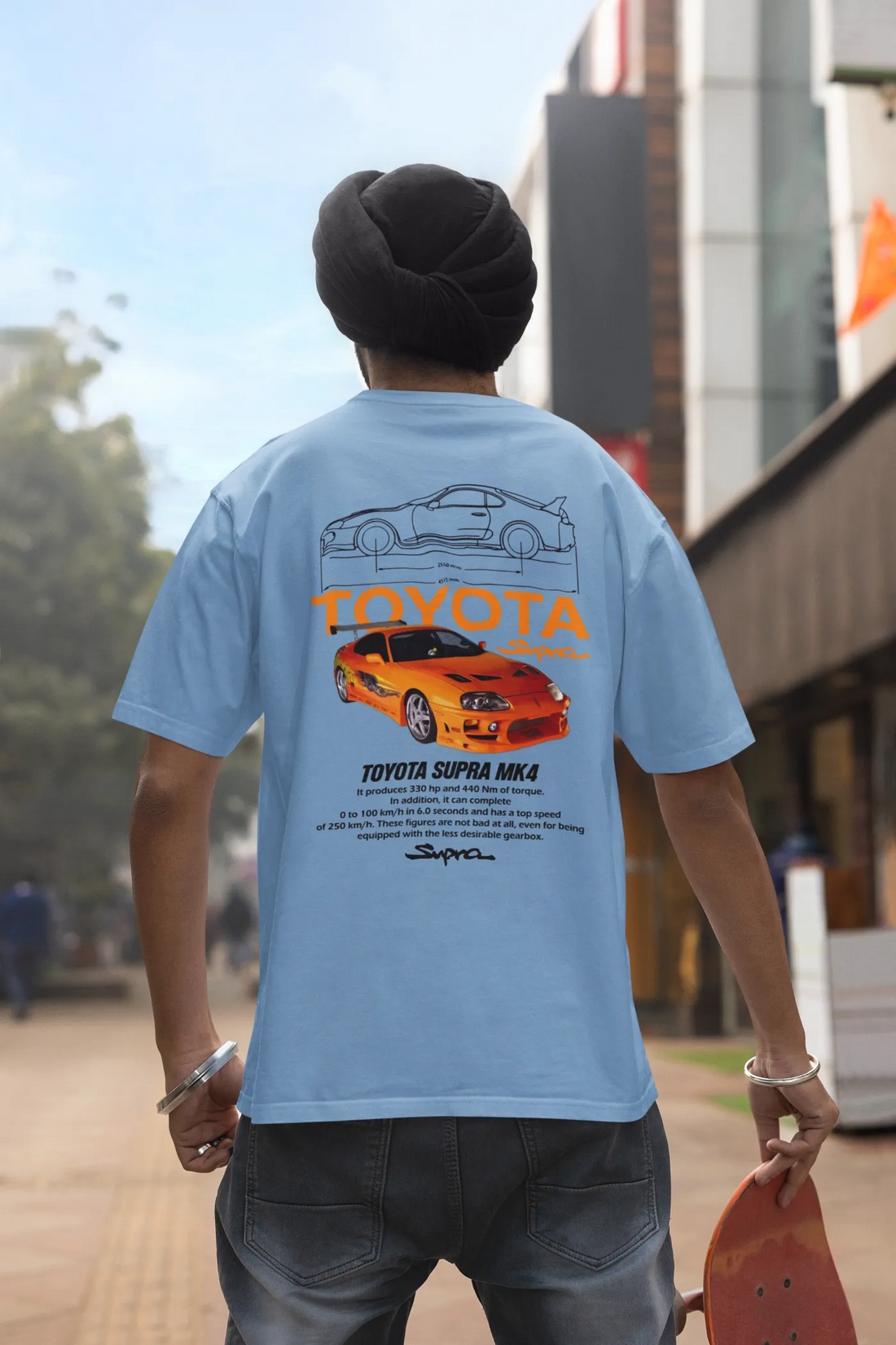 Toyota Supra MK4 Oversized T-Shirt