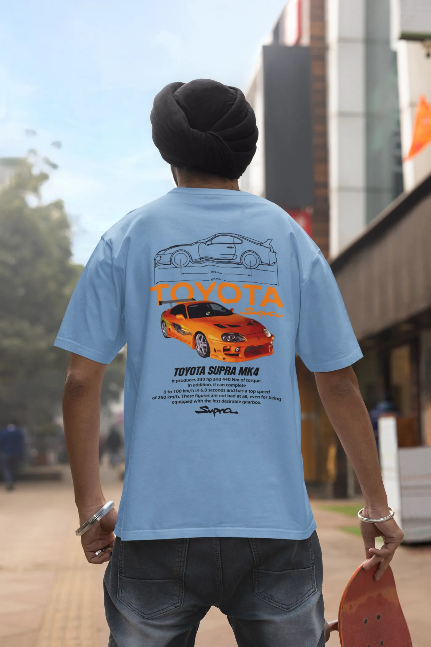 Toyota Supra MK4 Oversized T-Shirt