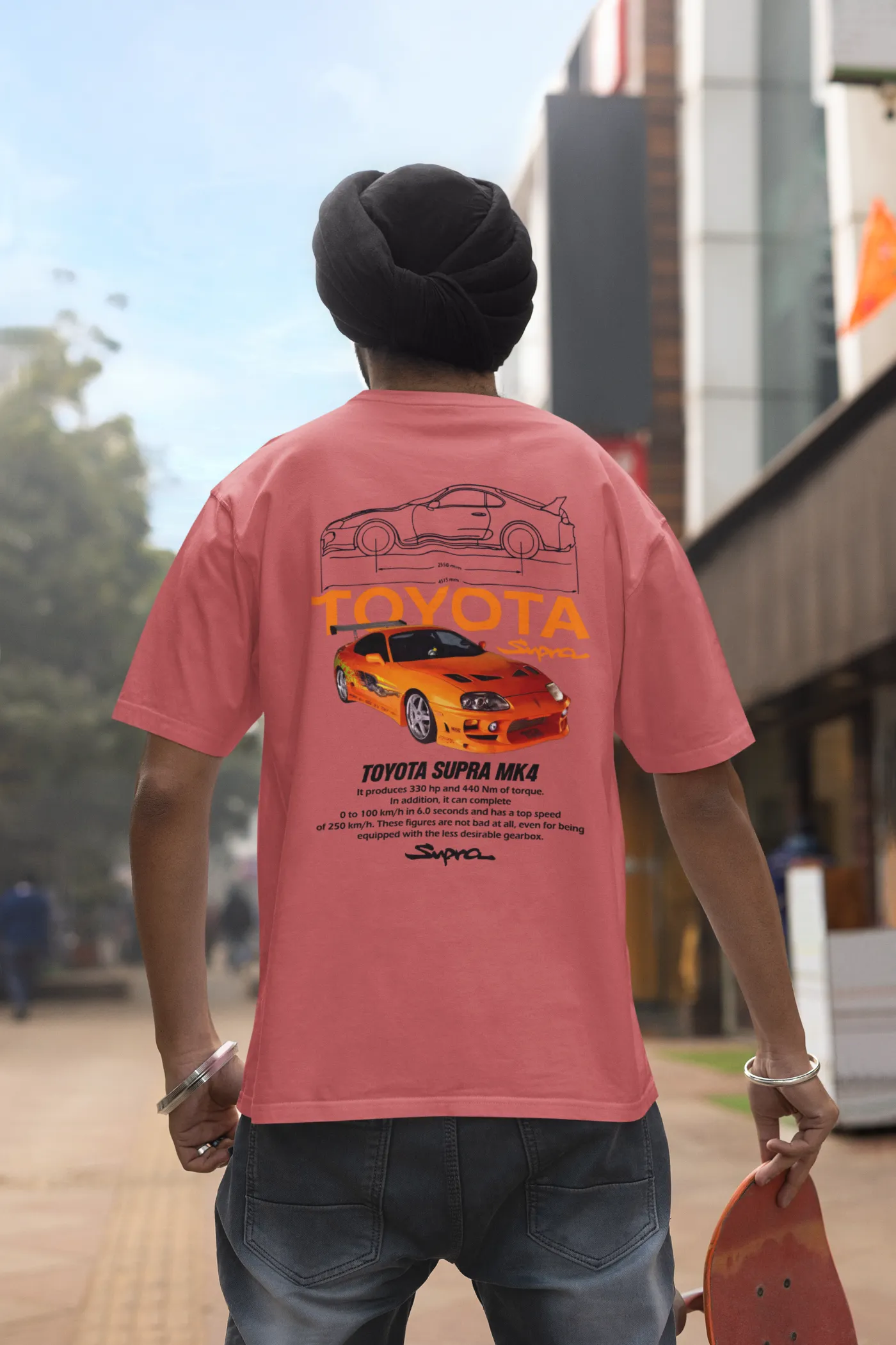 Toyota Supra MK4 Oversized T-Shirt