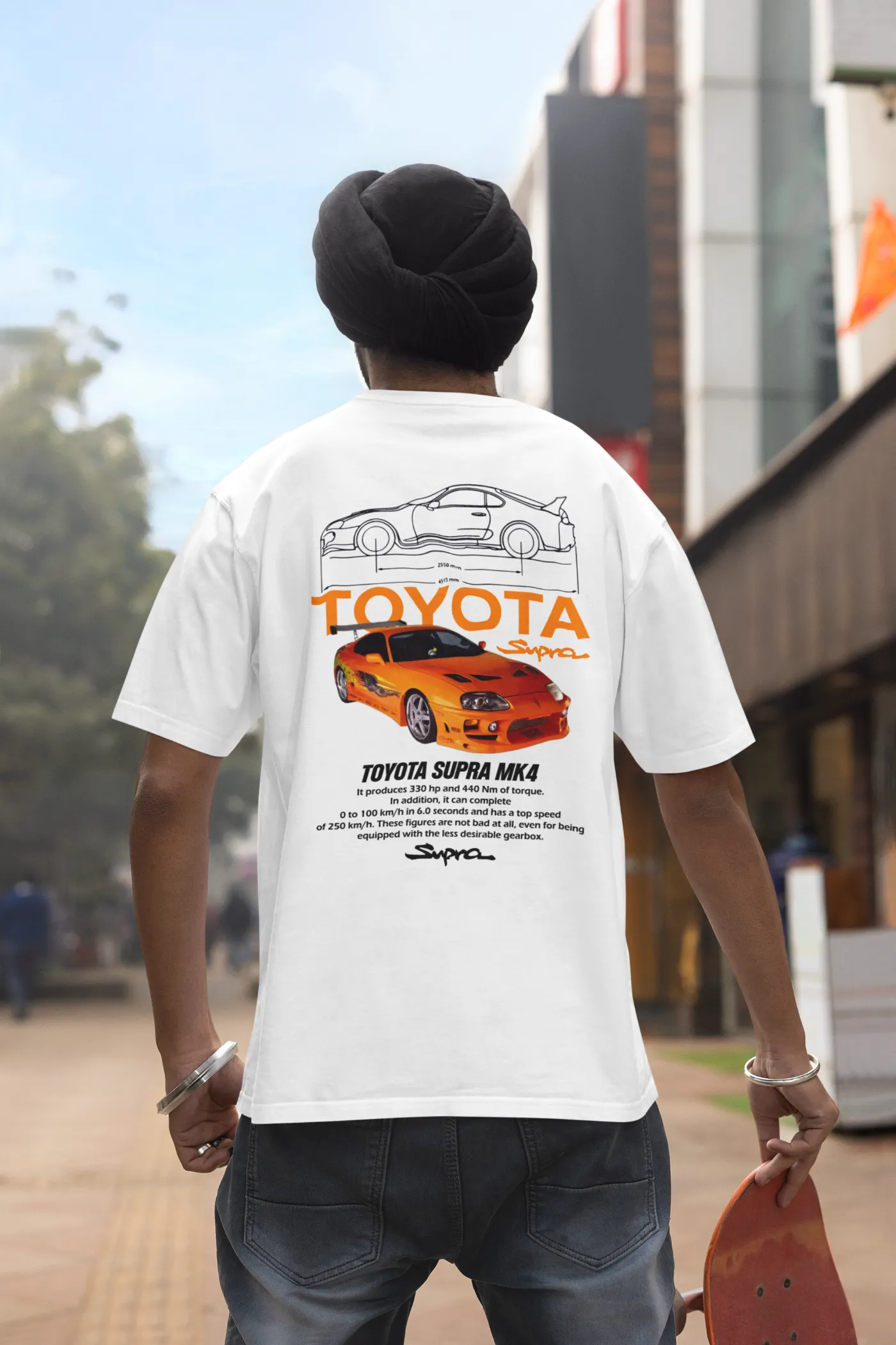Toyota Supra MK4 Oversized T-Shirt