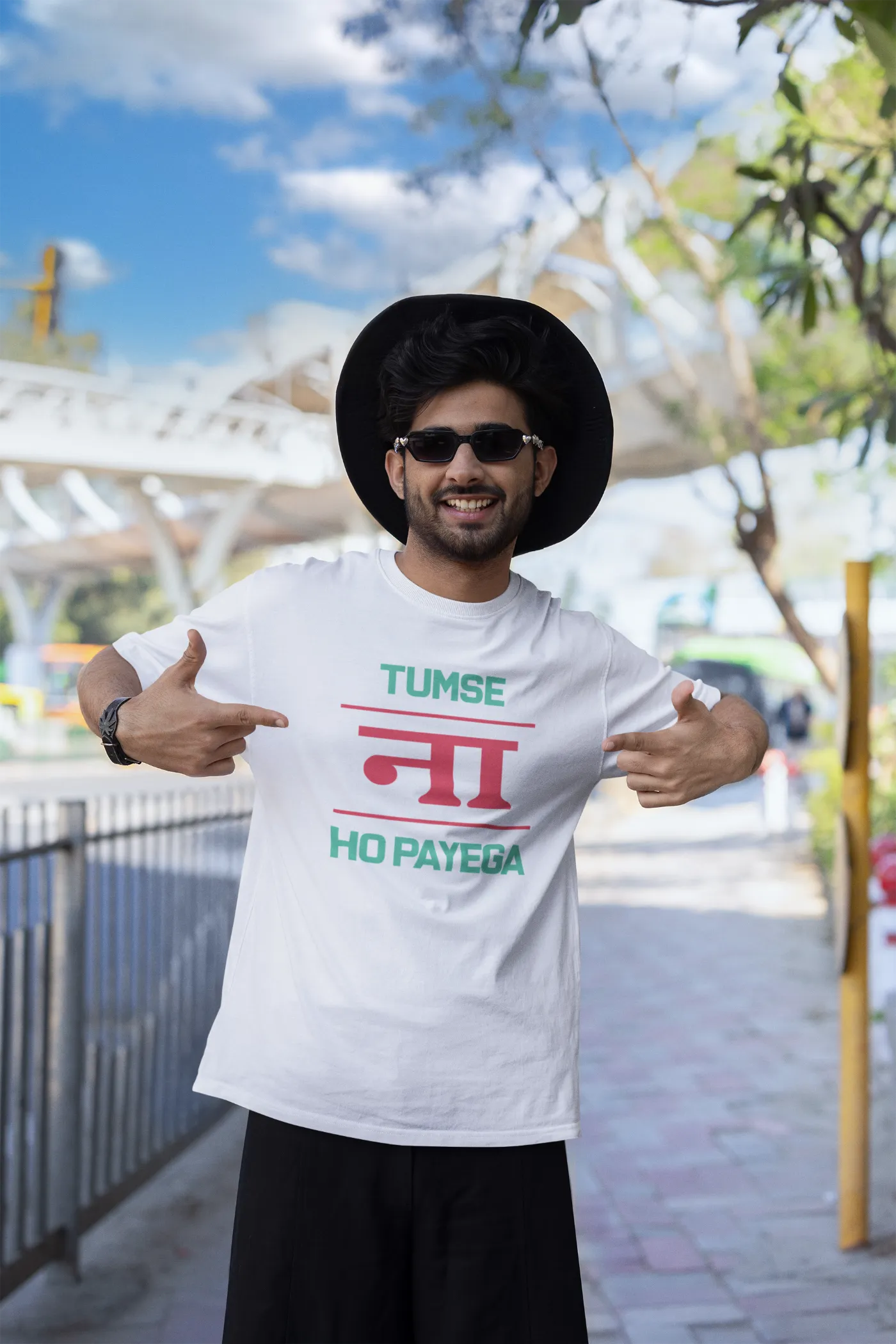 Tum se Na ho payega Oversized T-shirt