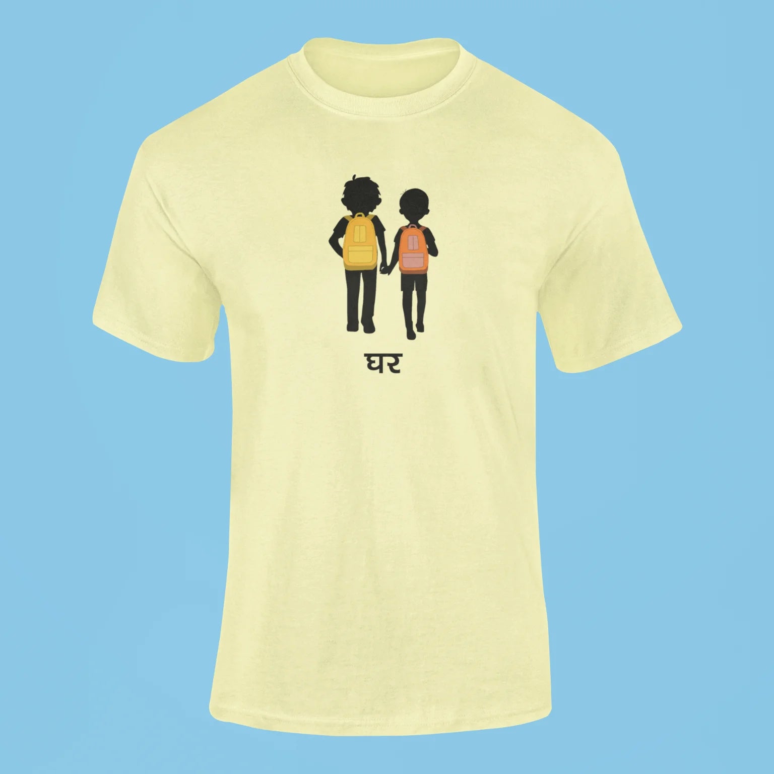 two brothers jigra t shirt butter yellow
