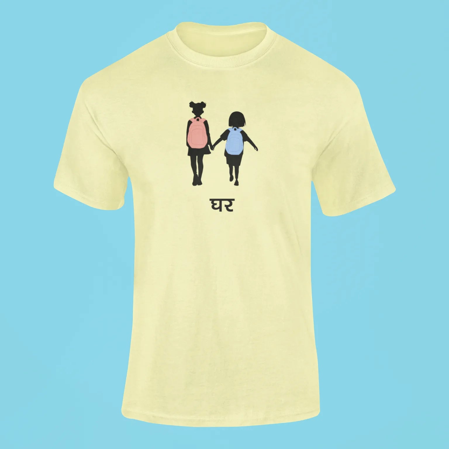 two sisters jigra t shirt butter yellow