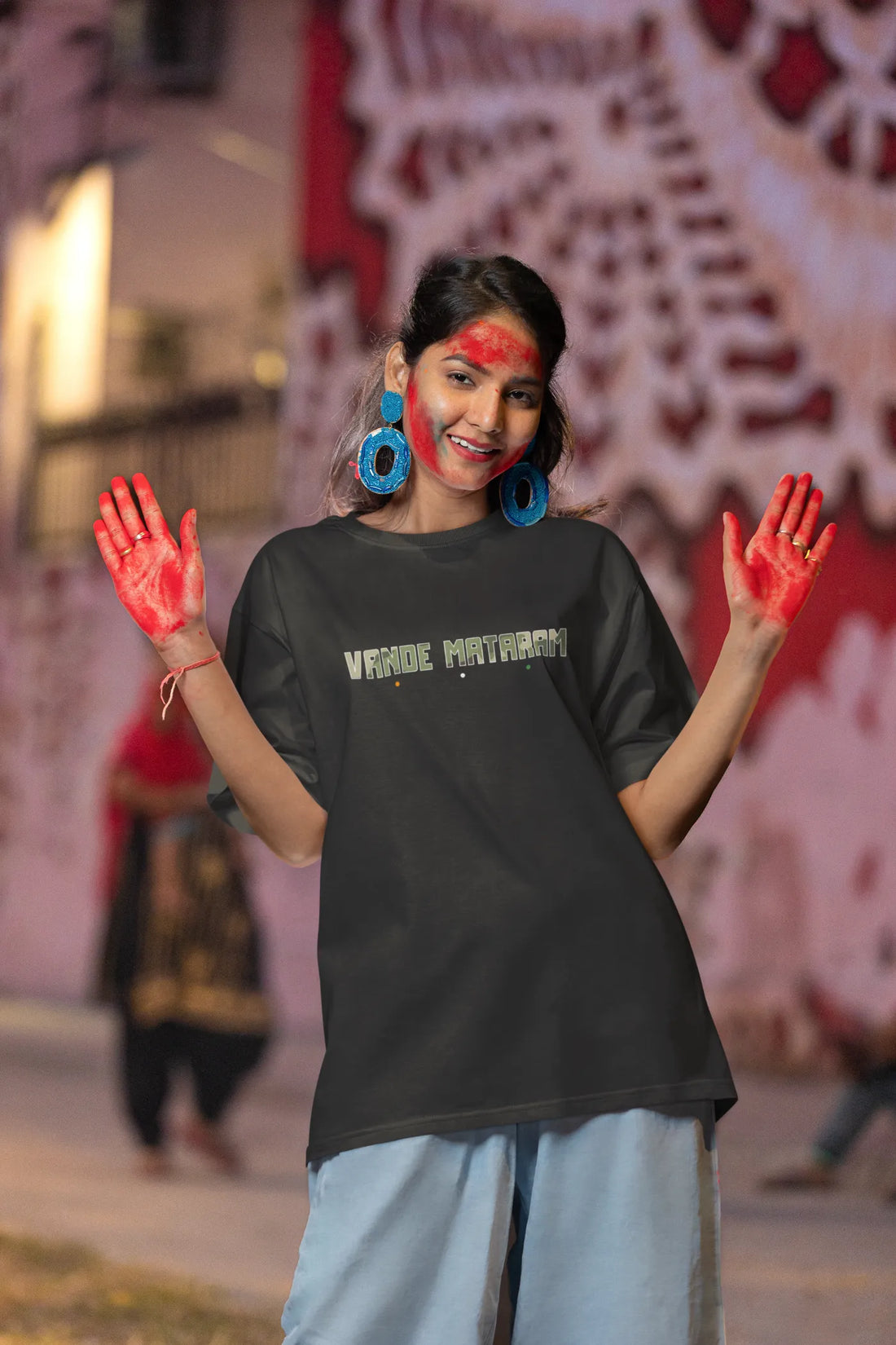 Vande Mataram Oversized T-Shirt