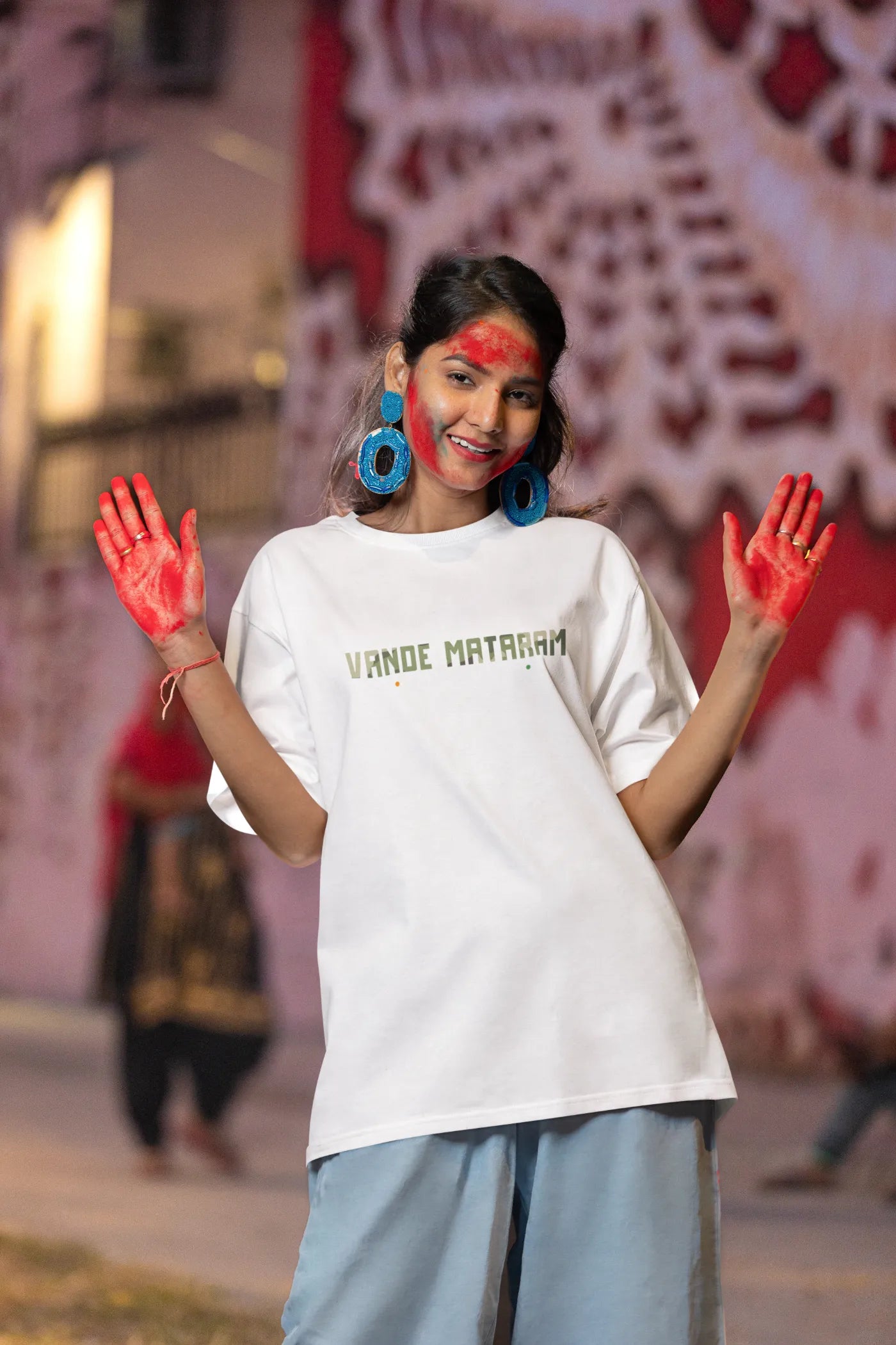 Vande Mataram Oversized T-Shirt