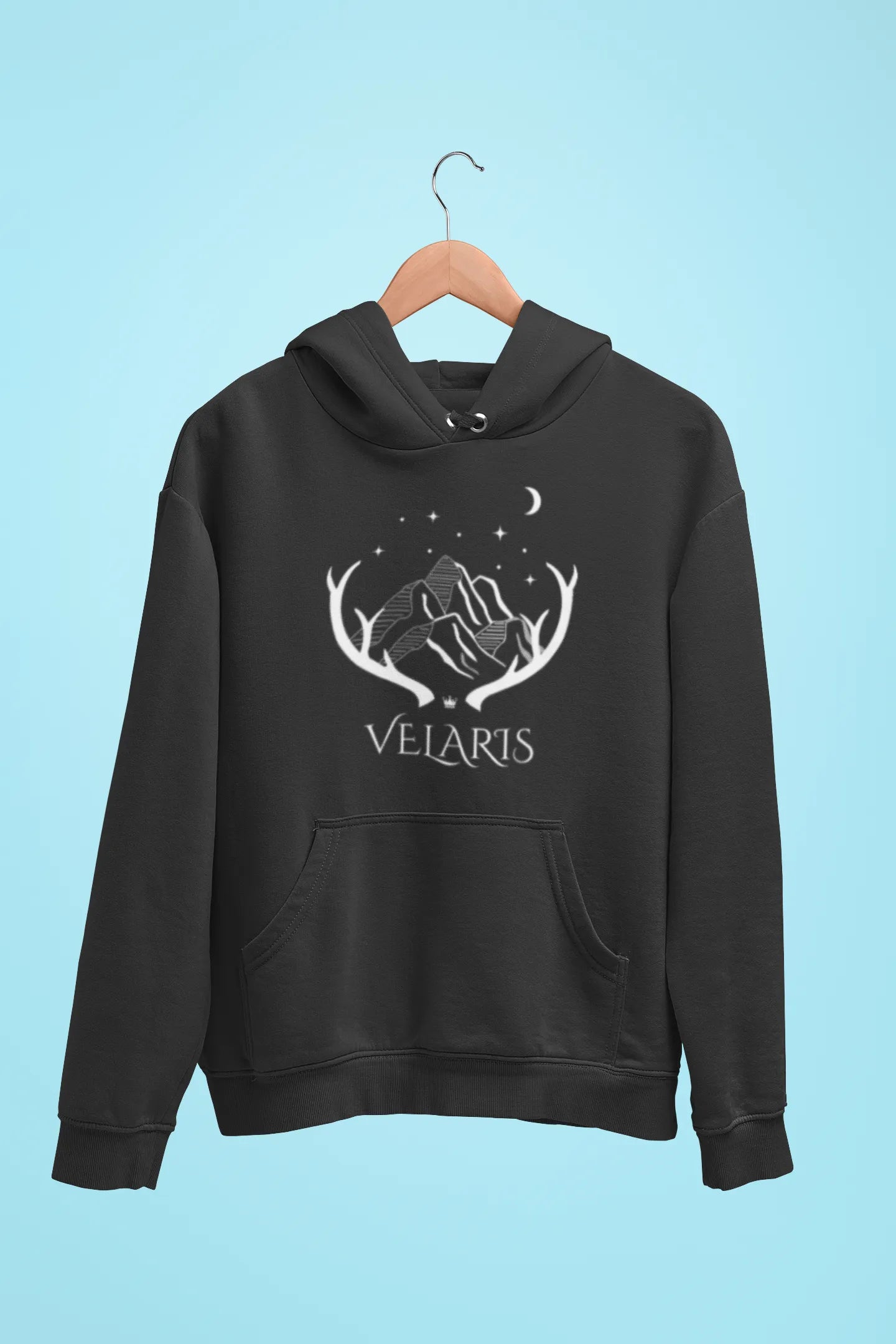 velaris unisex hoodie black