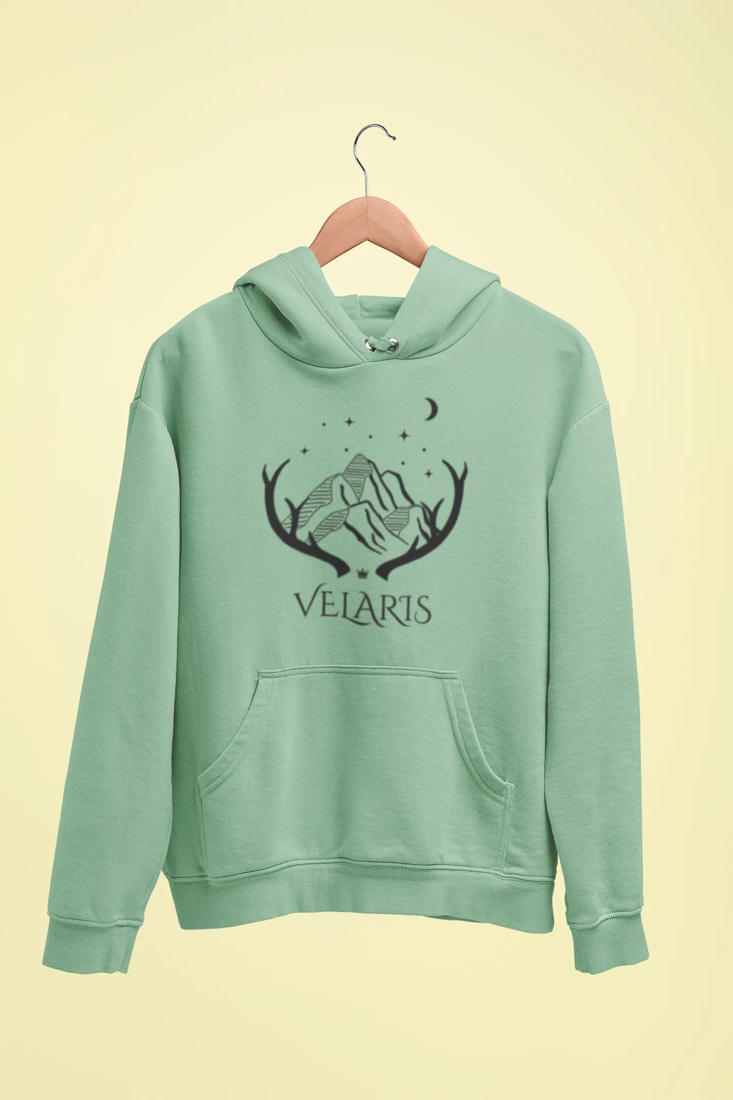 velaris unisex hoodie mint green