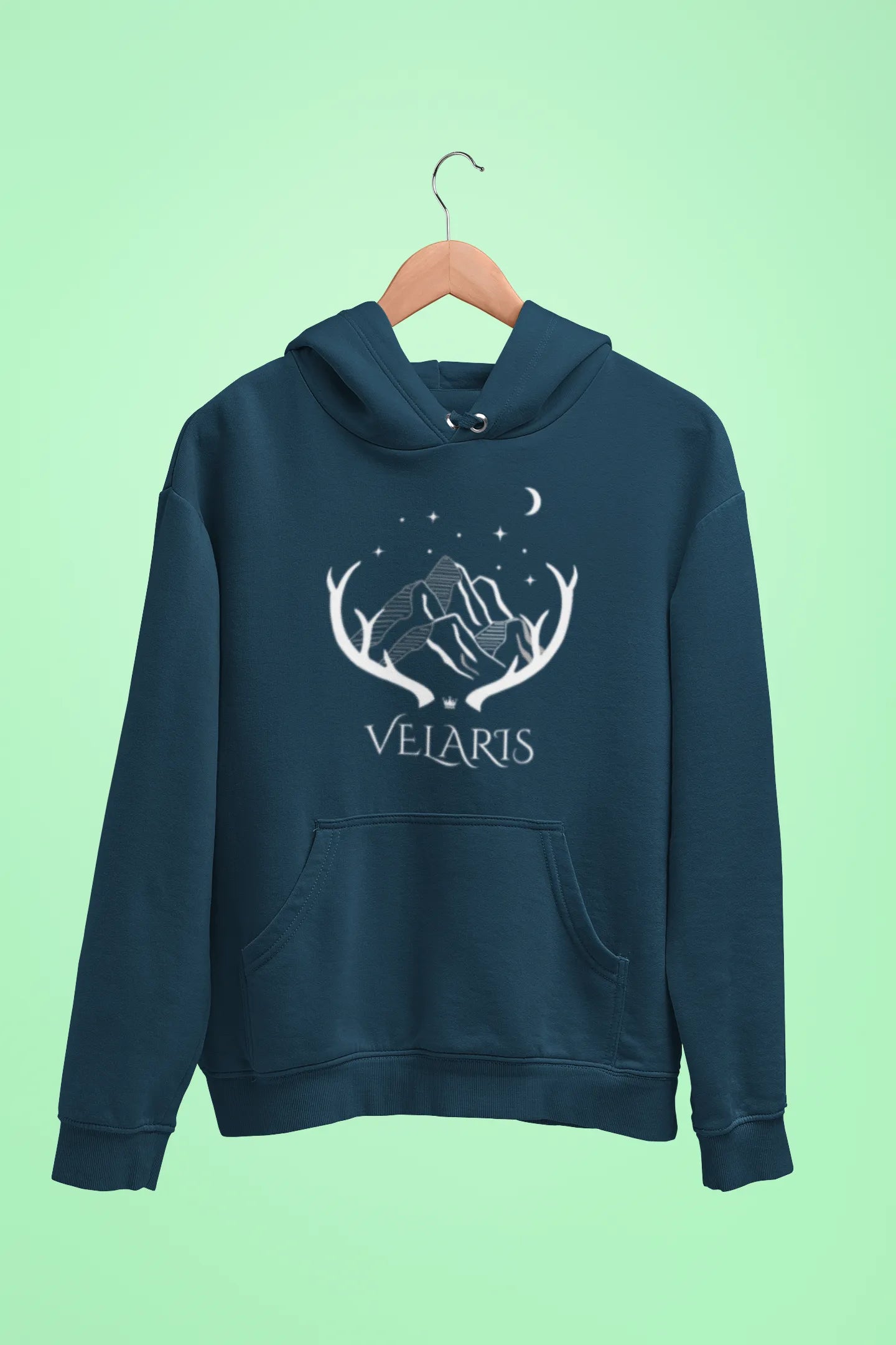 velaris unisex hoodie navy blue
