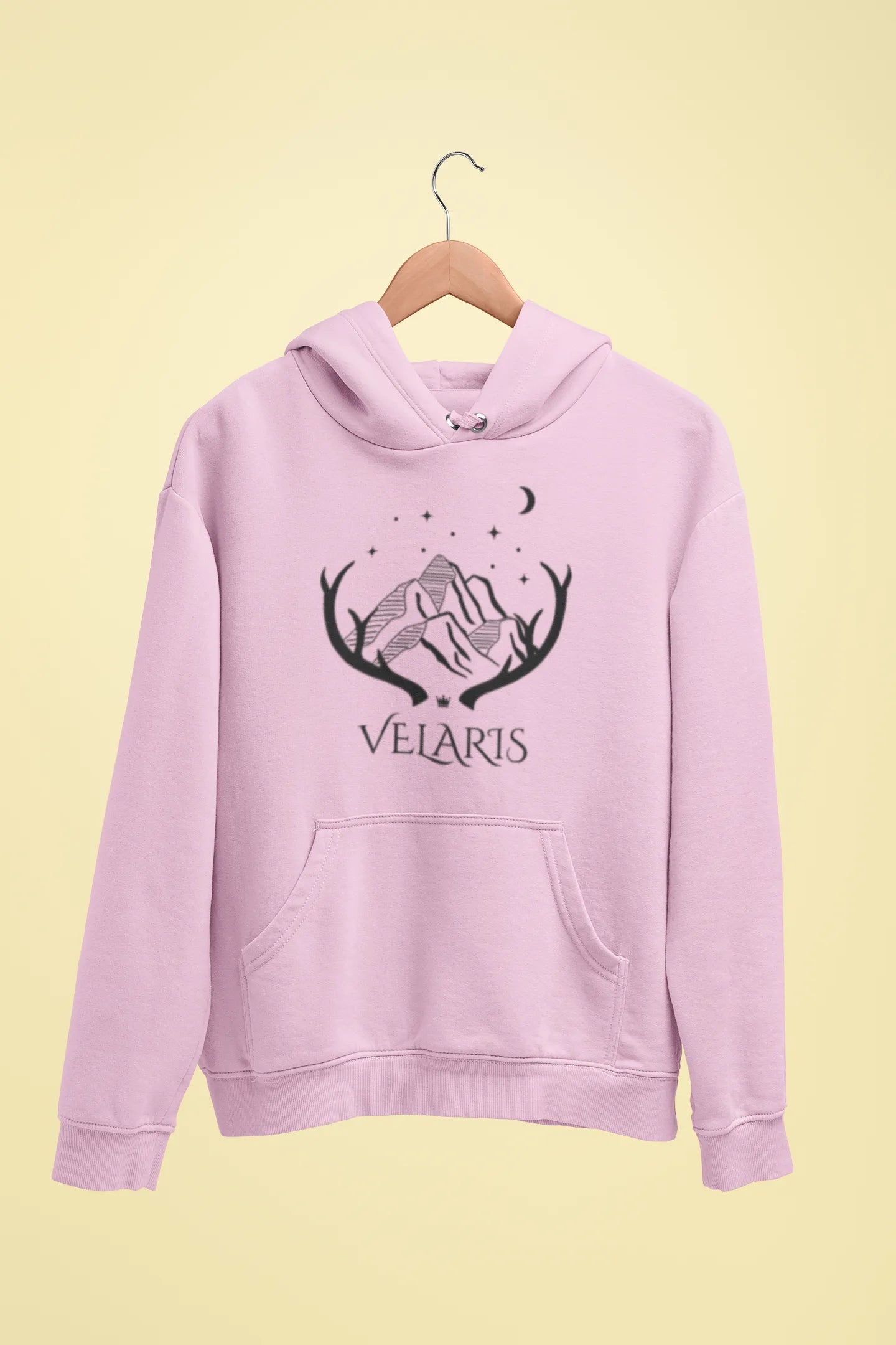 velaris unisex hoodie pink