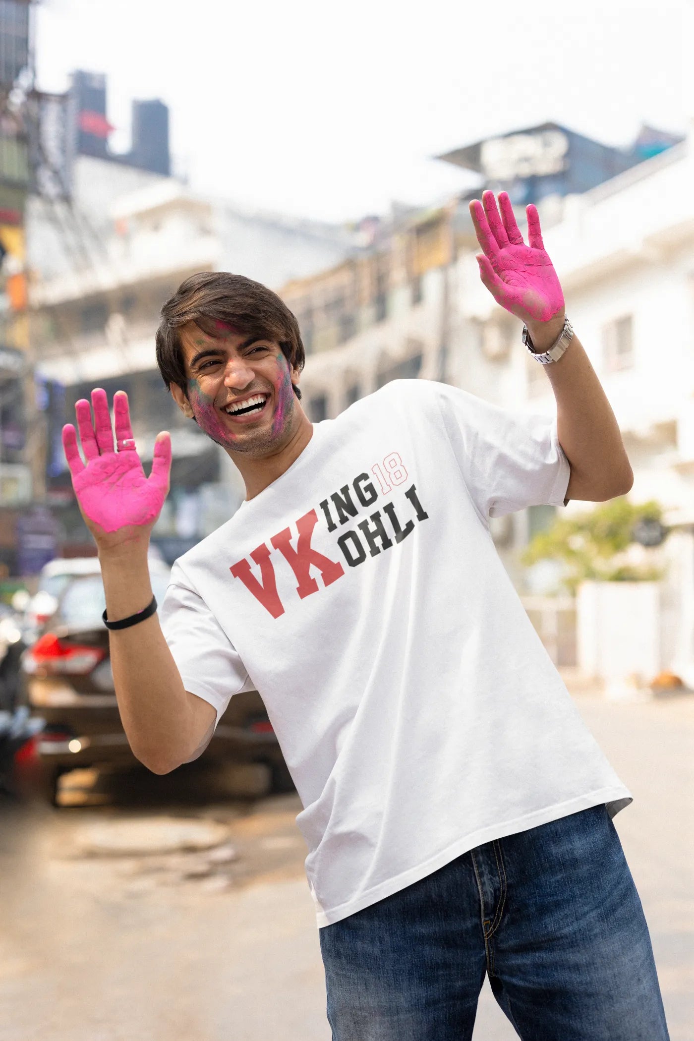 VK King Kohli 18 Oversized T-Shirt