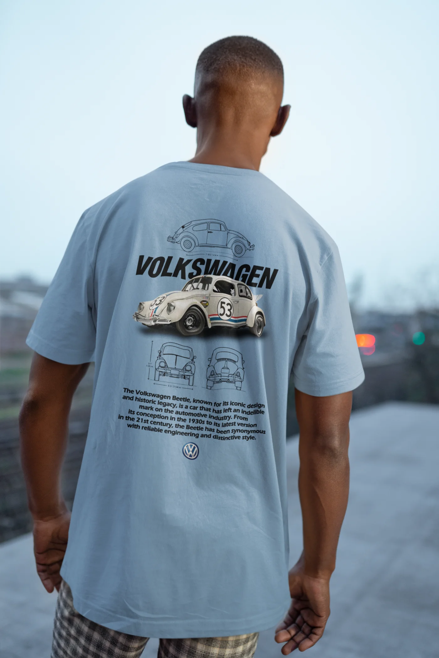 Volkswagen Beetle Oversized T-Shirt