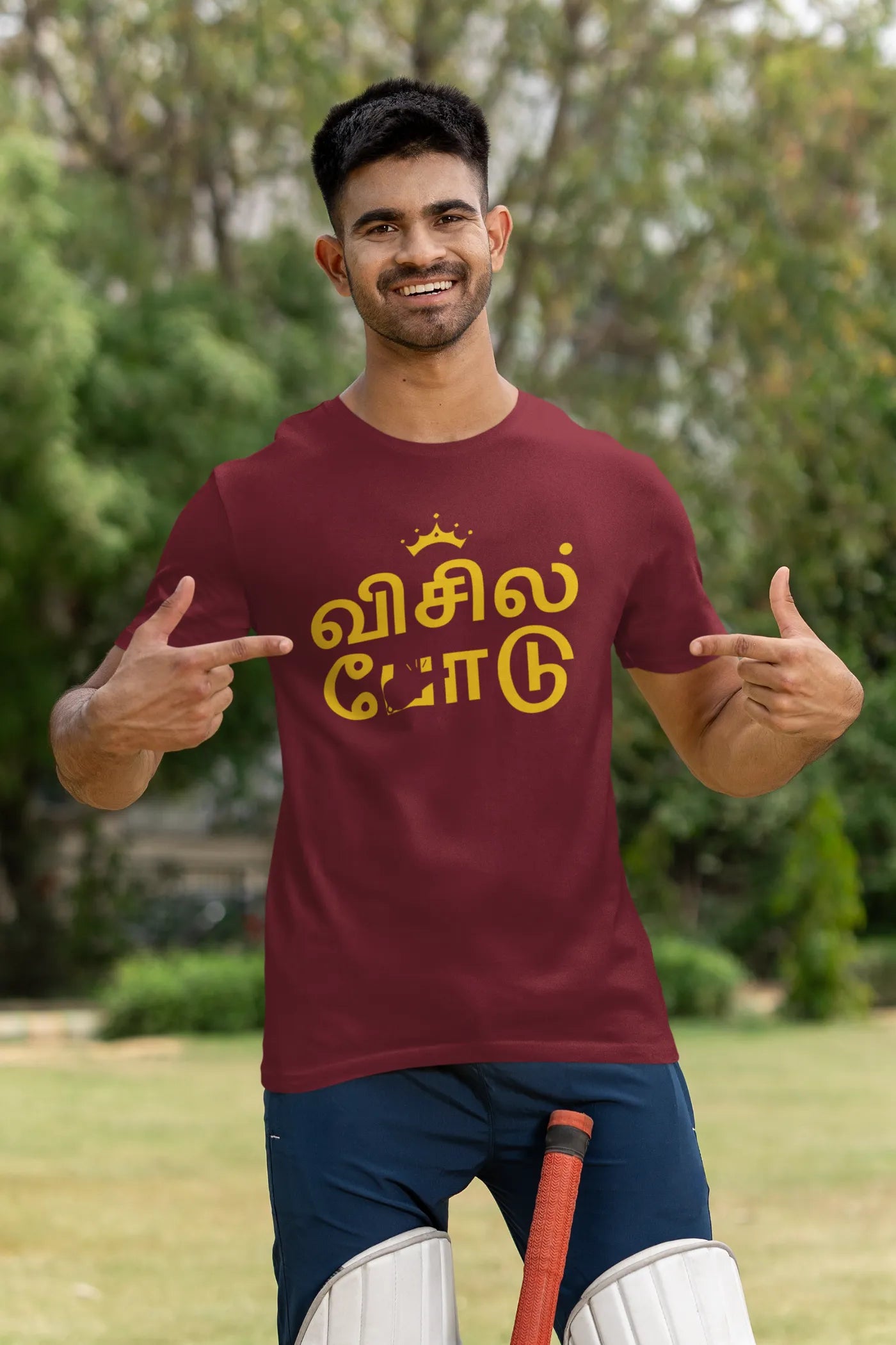 Whistle Podu CSK in Tamil T-shirt