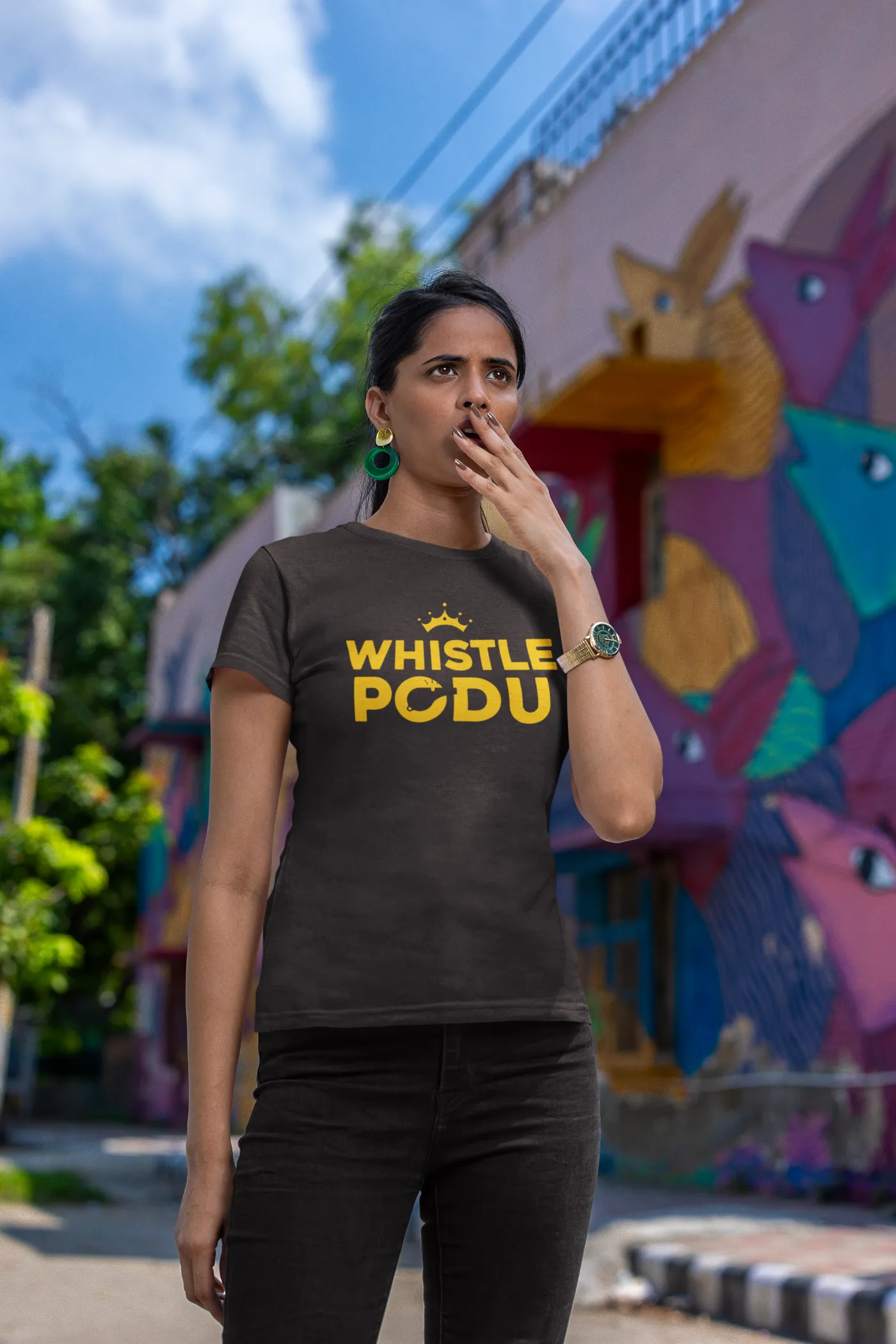 Whistle Podu CSK T-shirt