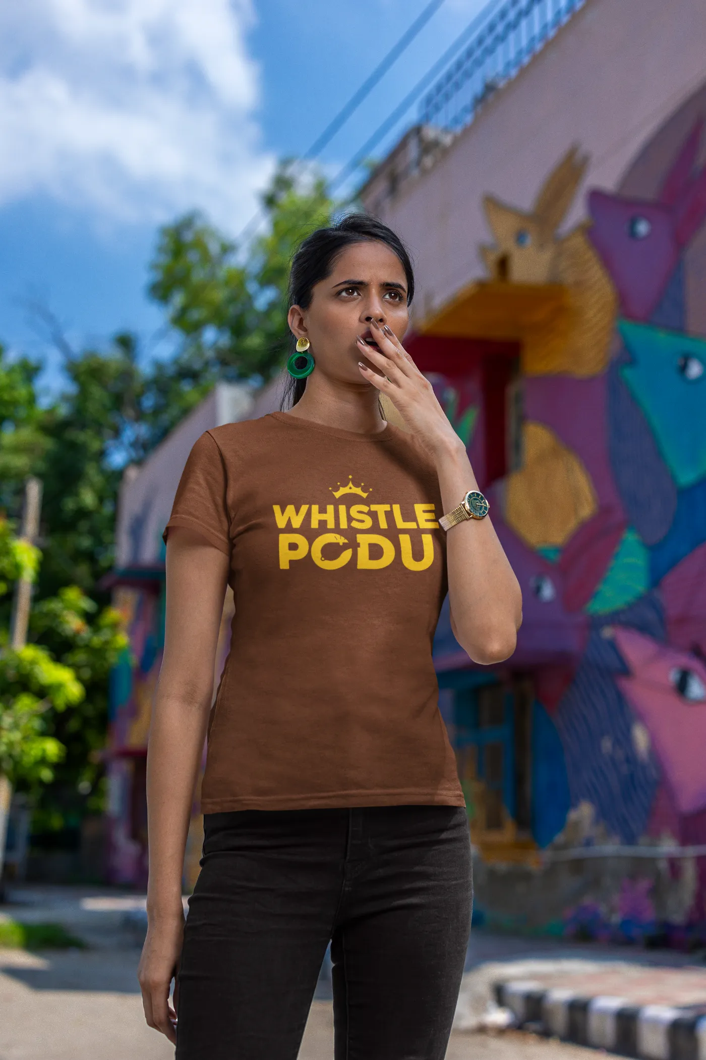 Whistle Podu CSK T-shirt