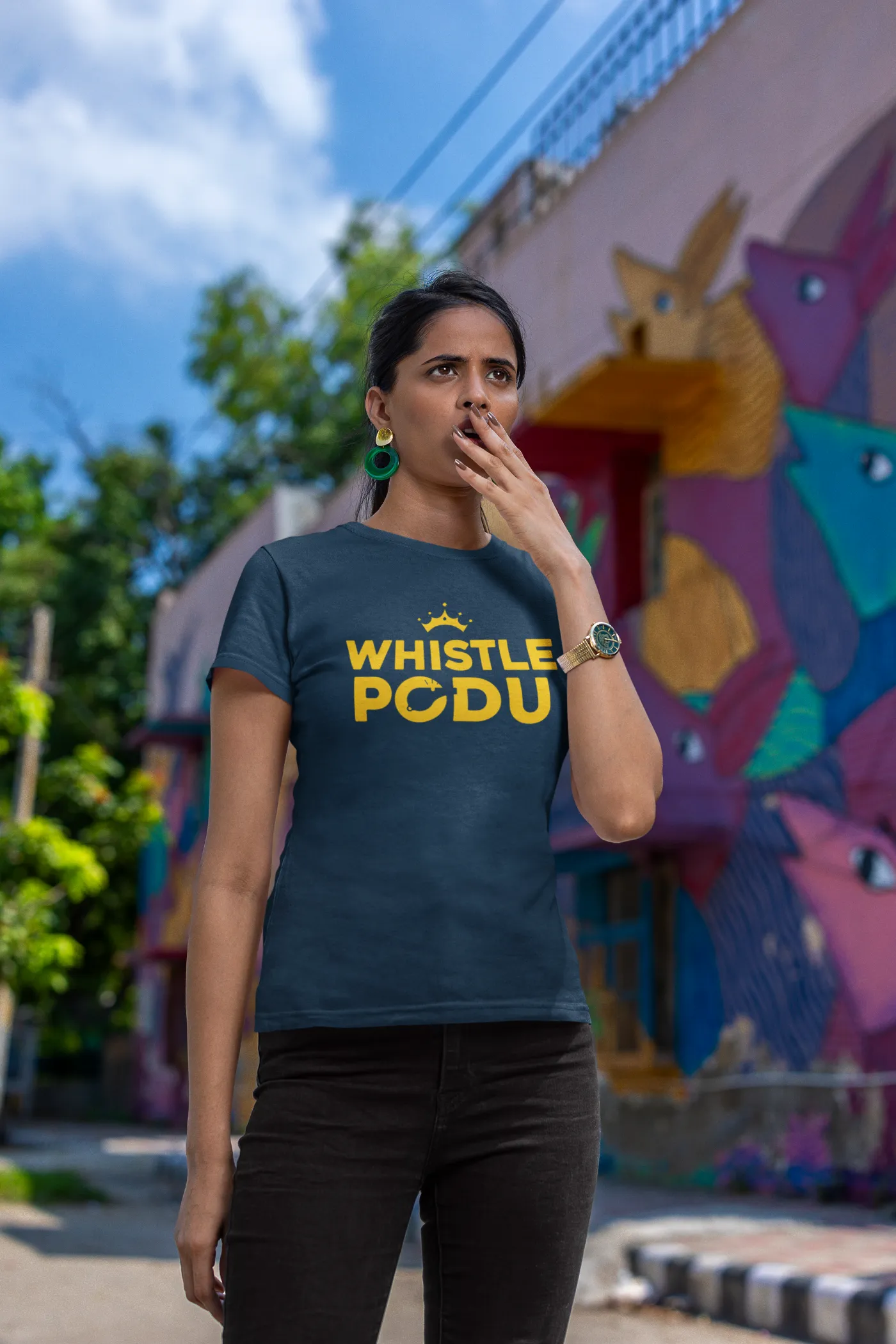 Whistle Podu CSK T-shirt